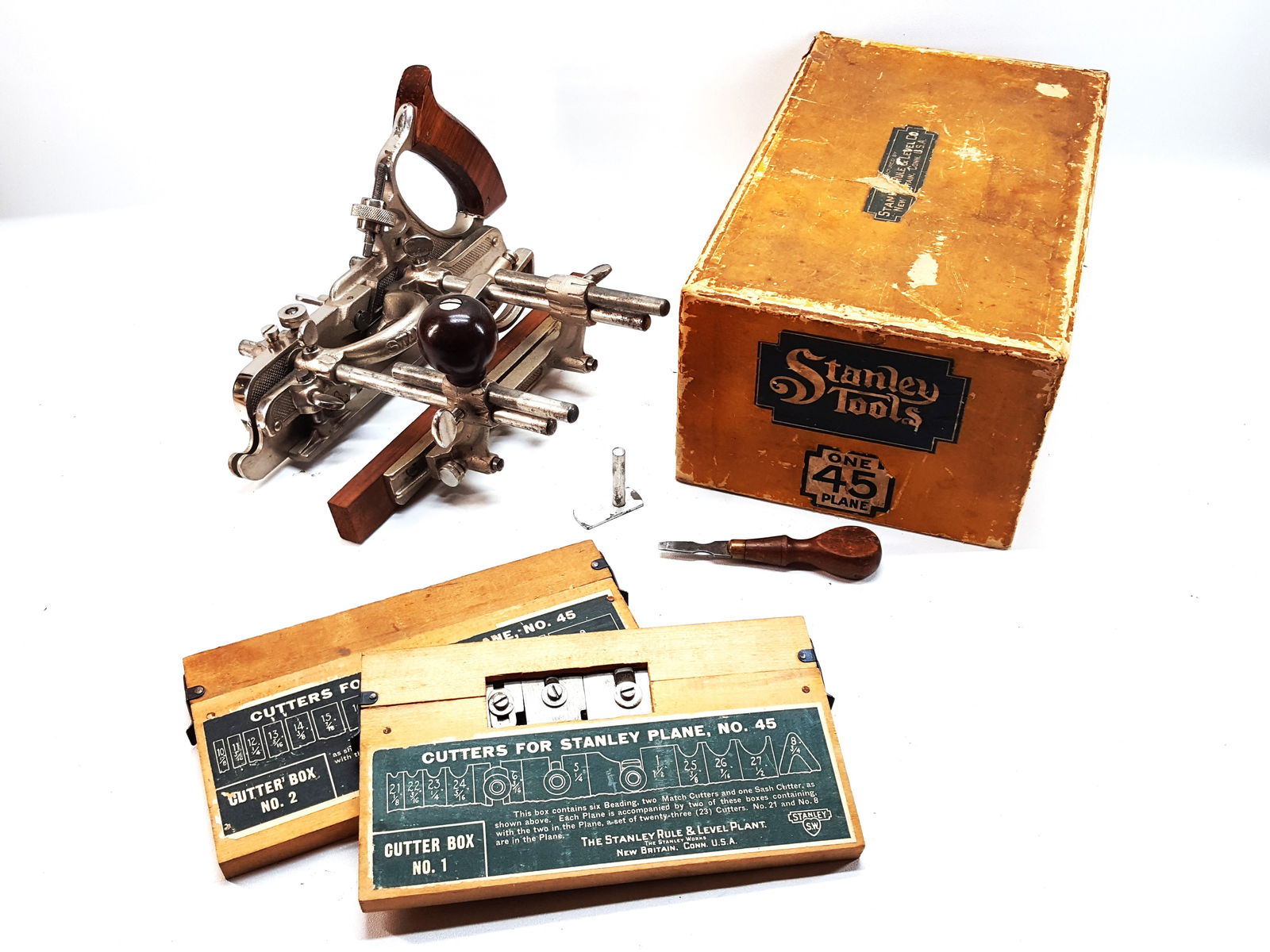 Stanley No. 45 Complete in Pasteboard Box (1 of 3)