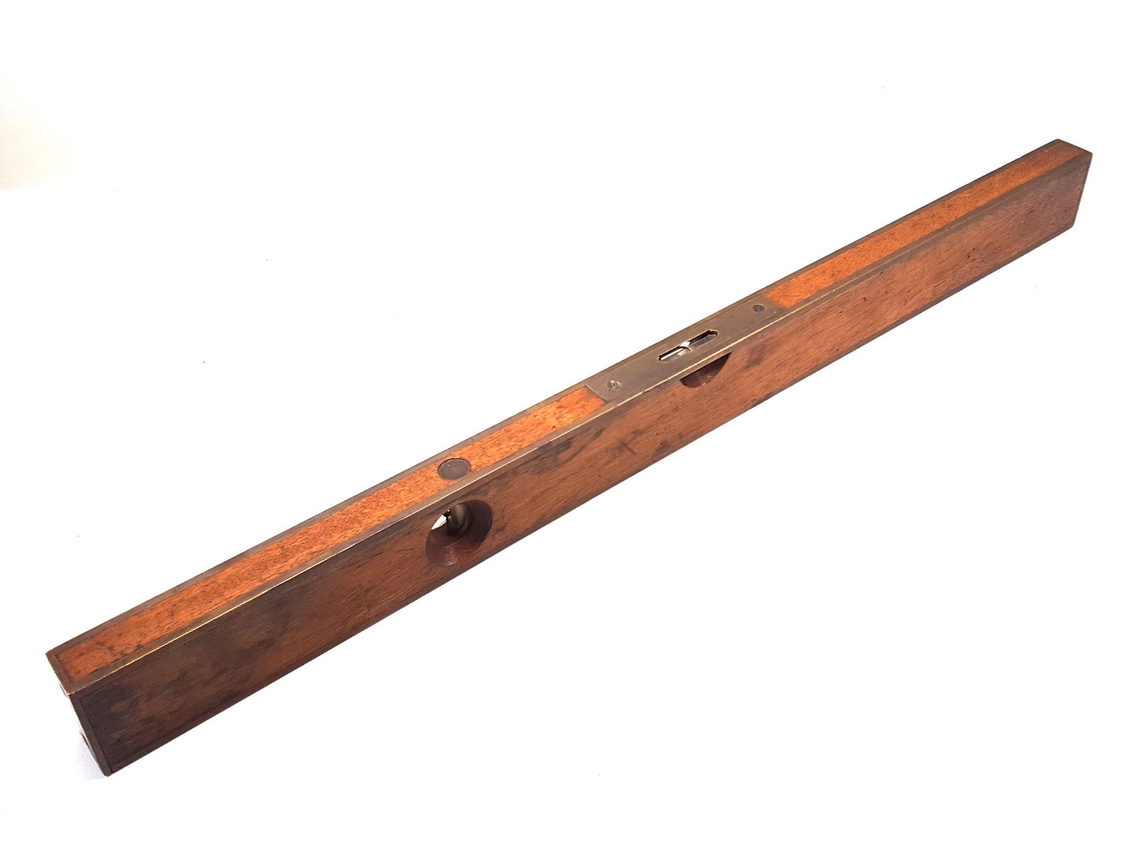 Stratton Bros. No. 11 a 24" Mahogany Level (1 of 2)