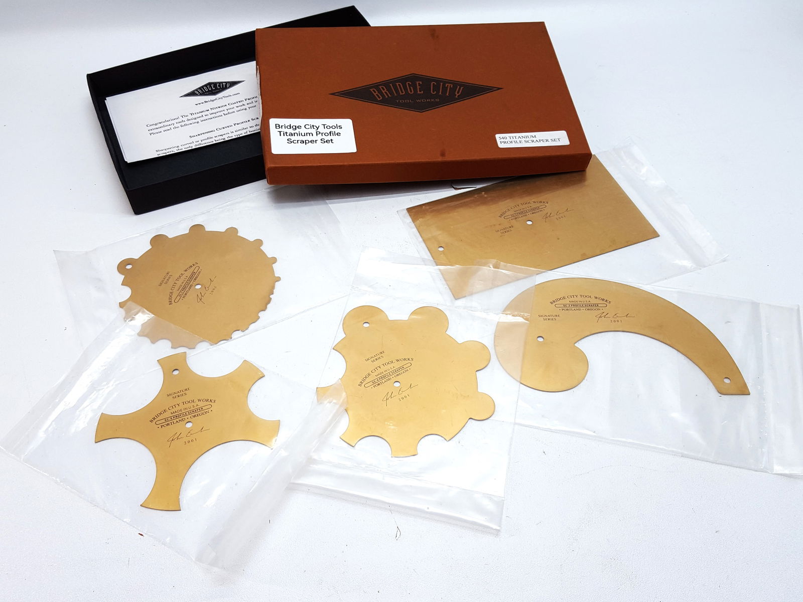 Bridge City Tool Titanium Profile Scraper Set (1 of 1)