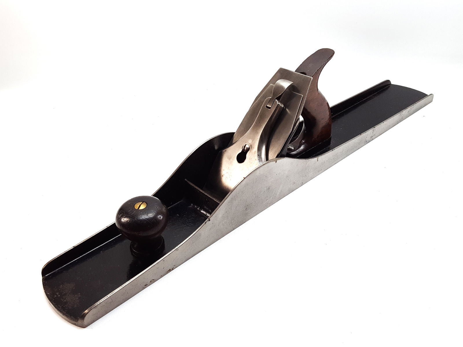 Stanley Bailey No. 8 Type 2 Jointer Pre-Lateral Solid Nut & Lever Cap (1 of 4)