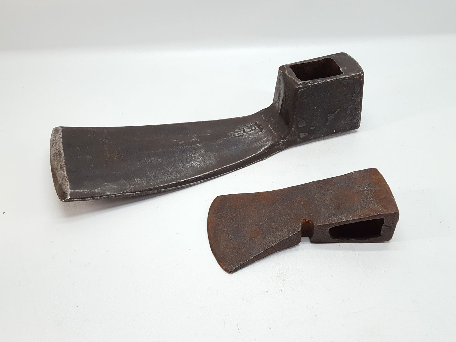 Ship Builders Adze & Gussstahl Hatchet Head (1 of 3)