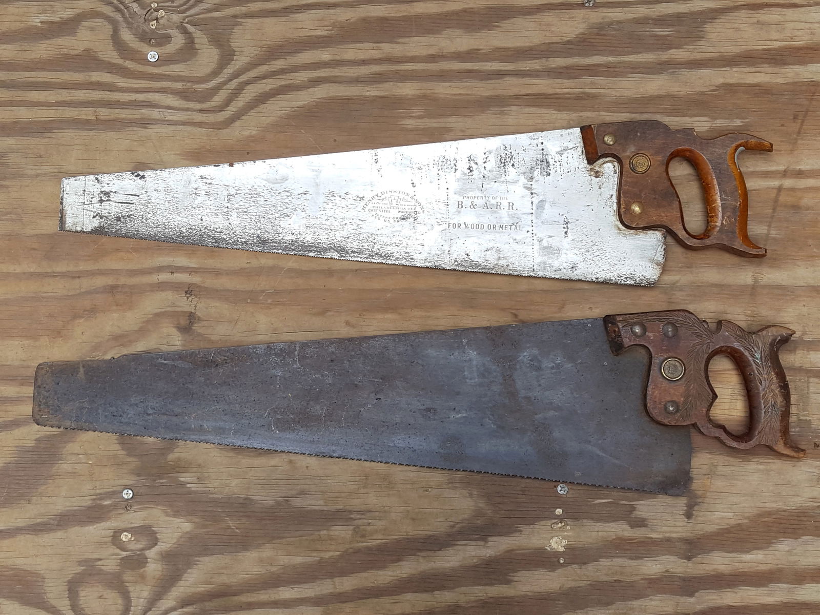 Boston & Albany RR Disston Saw & Disston D12 (1 of 5)