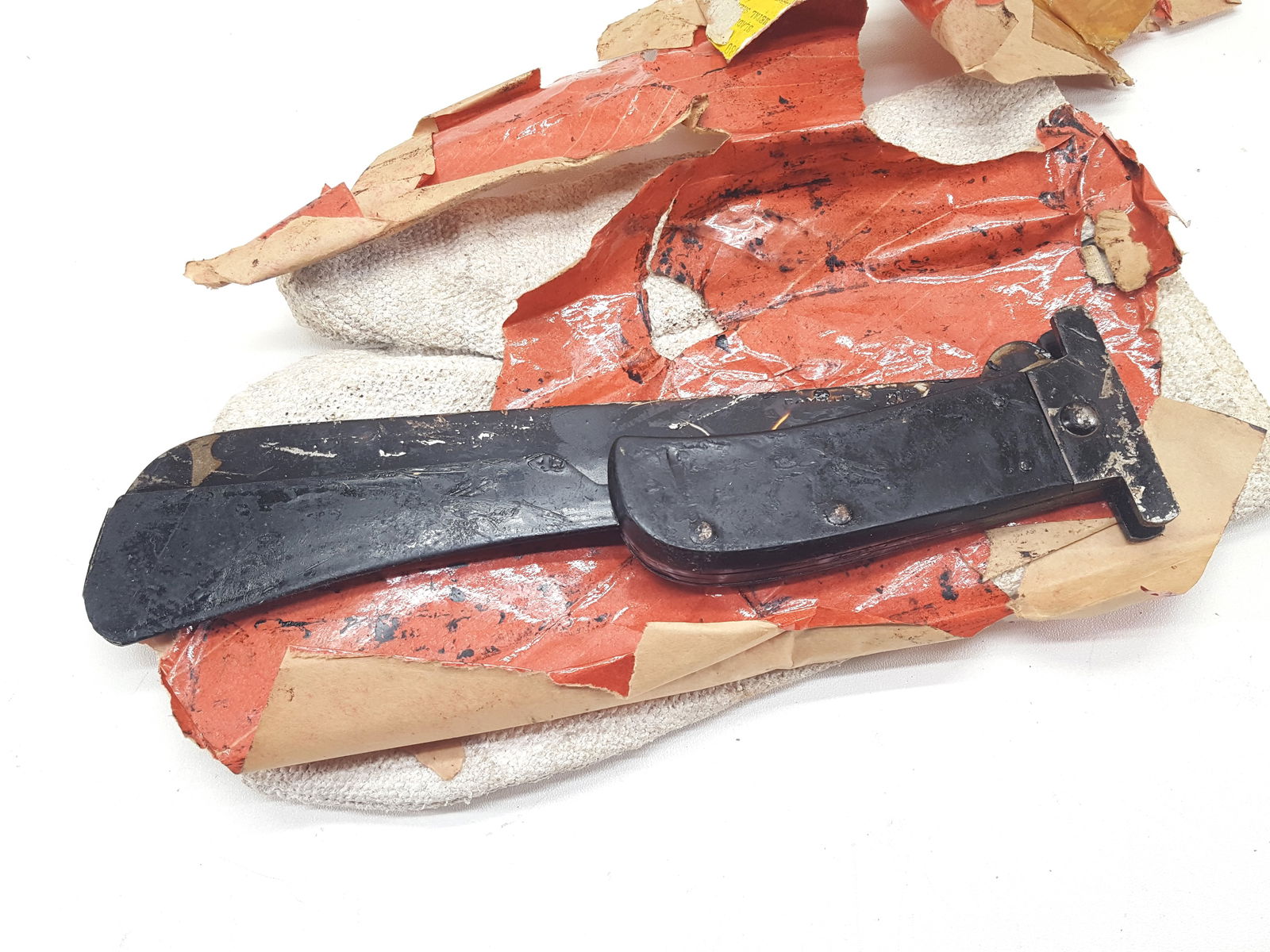 Air Force Survival Machete in Original Cosmoline (1 of 5)