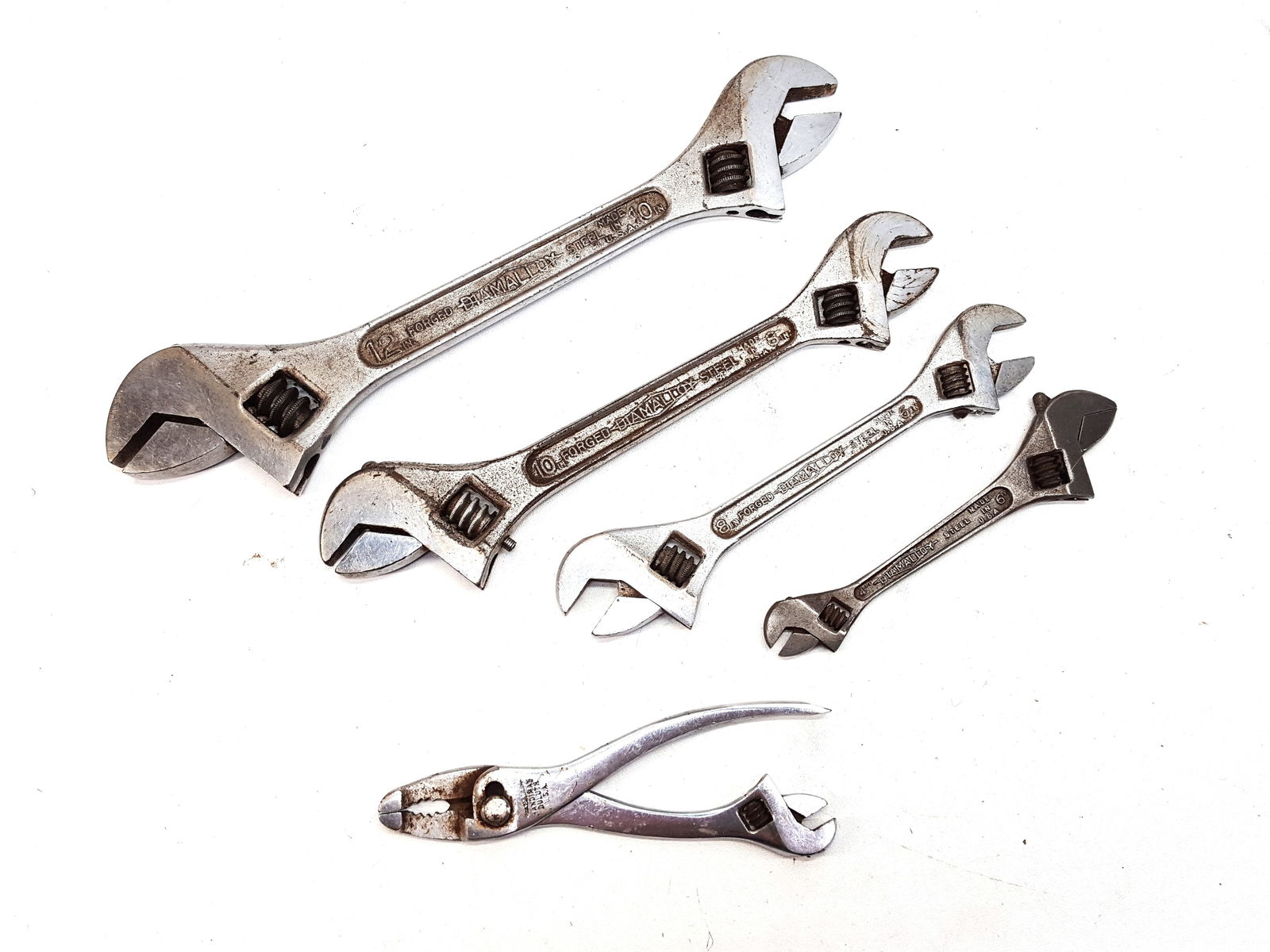 Diamond Calk, Double Ended Adjustable Wrenches & Plier Wrench (1 of 1)