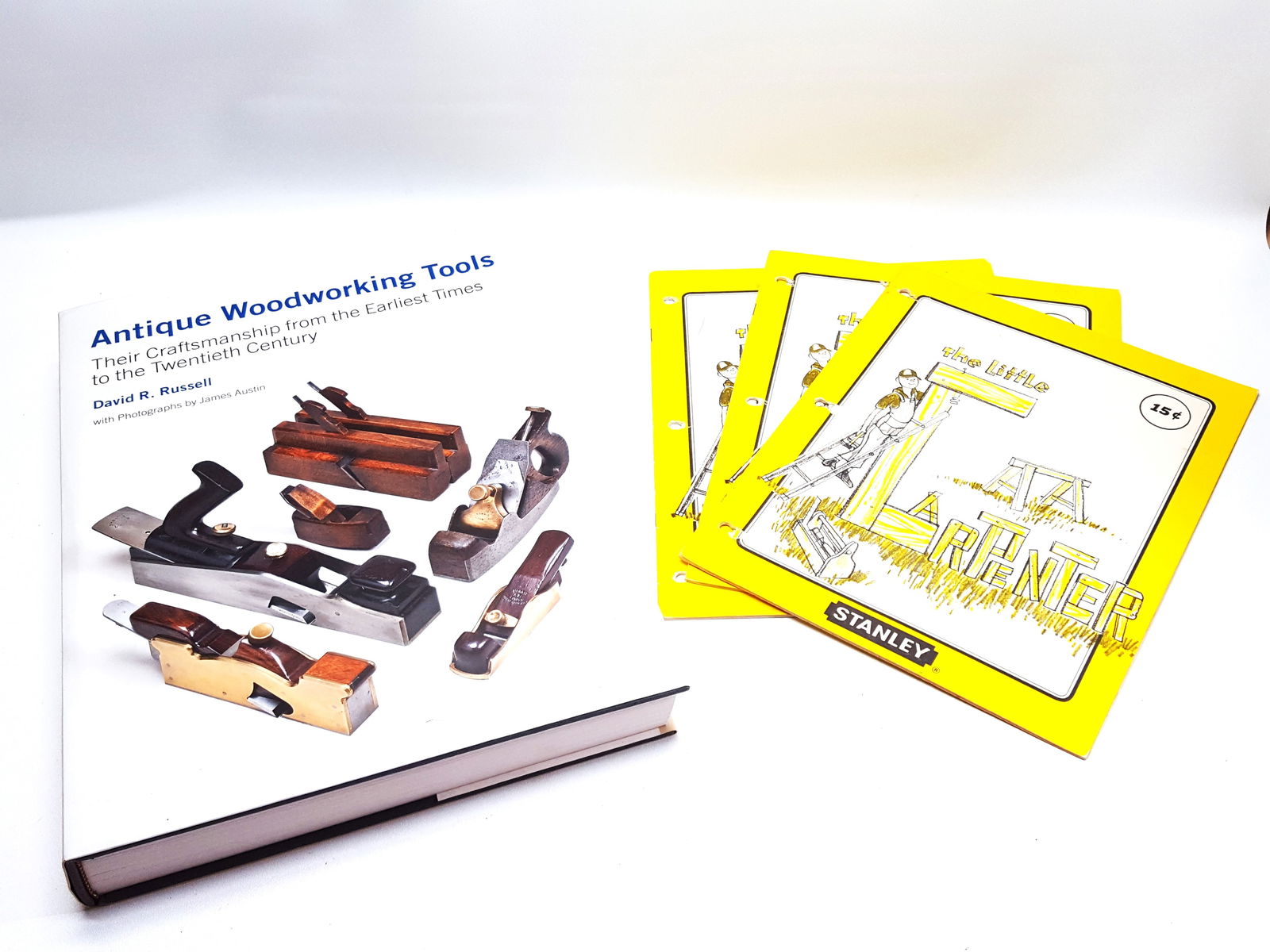Antique Woodworking Tools, Russell &3 Stanley "Little Carpenter" Booklets (1 of 2)