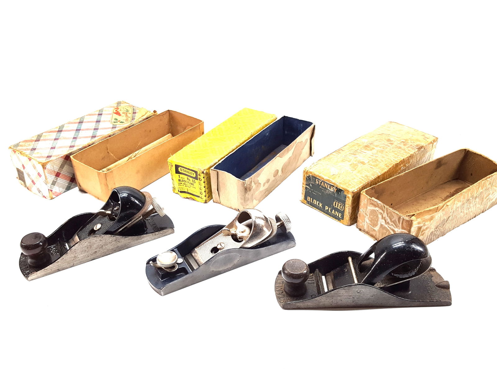 Stanley Planes in Boxes, #110, # X220, & #65 (1 of 5)