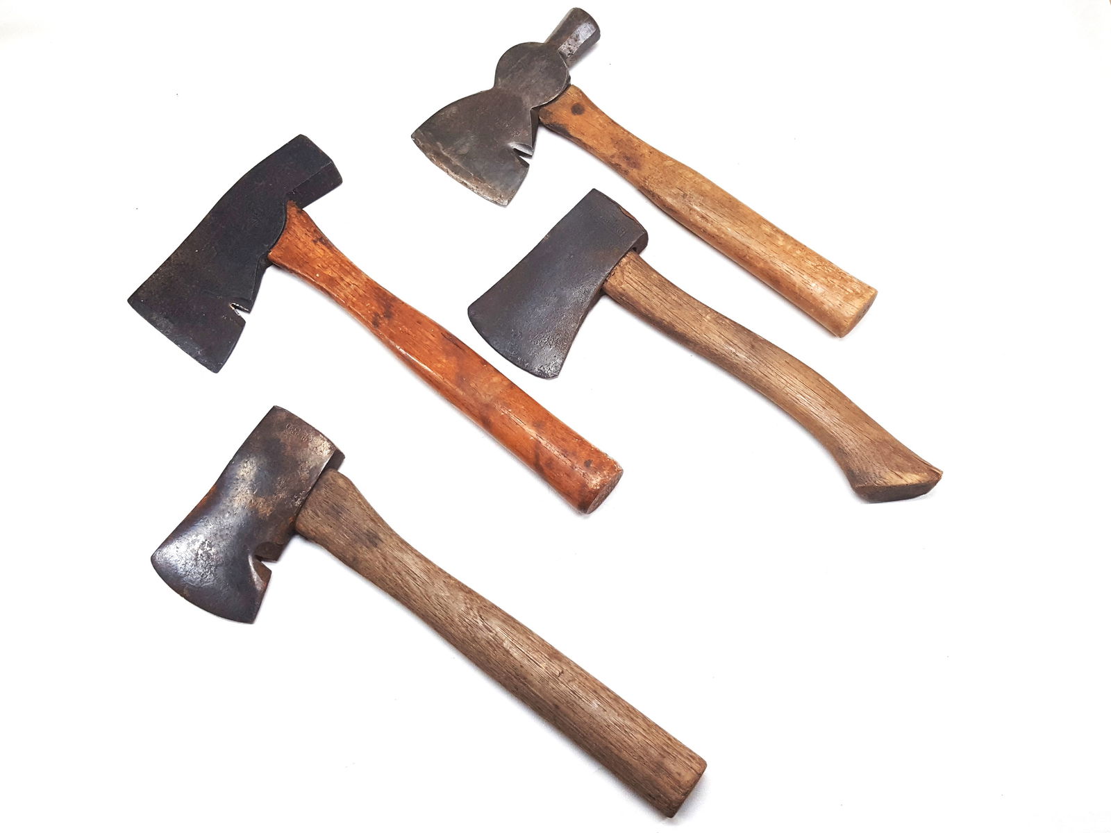 Lot of 4 Hatchets, True Temper Carpenters Others (1 of 1)