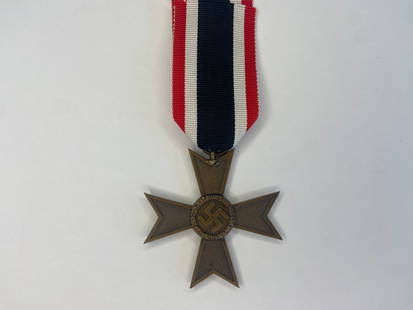 WWII German War Merit Cross without Swords.: WWII German War Merit Cross without Swords.