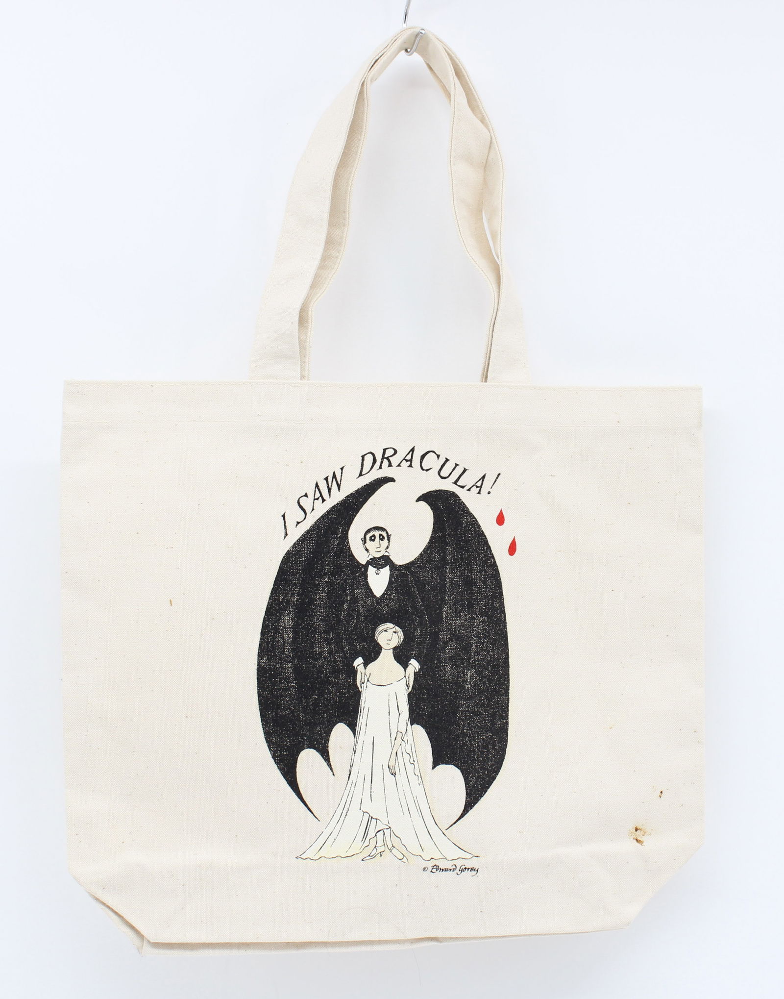Vintage Edward Gorey, I Saw Dracula! Tote Bag (1 of 5)