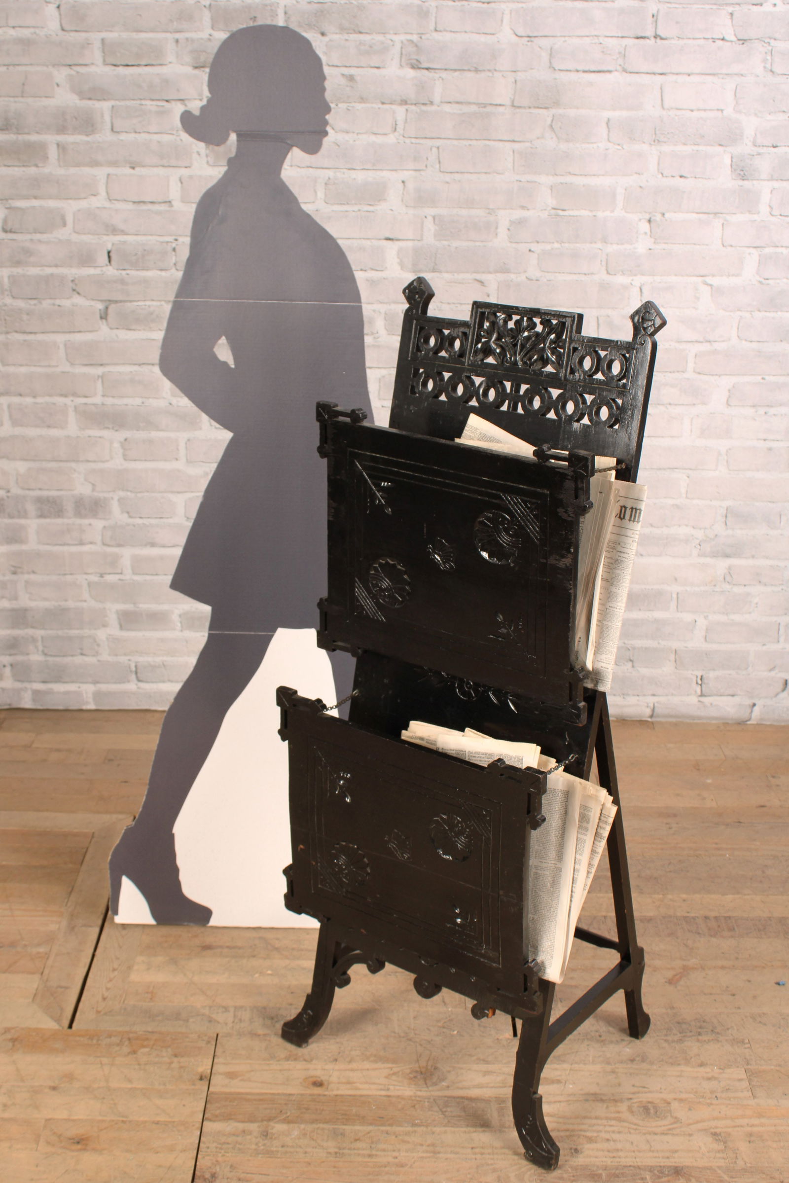 Aesthetic Eastlake Style Newspaper Stand (1 of 11)