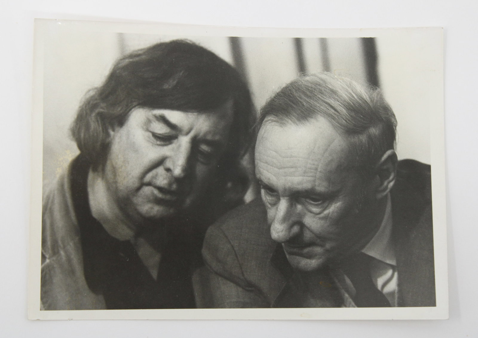 William Burroughs and Terry Southern GBM Photo: William Burroughs and Terry Southern GBM Photograph by Bill Yoscary. Size: 4.75 x 6.75