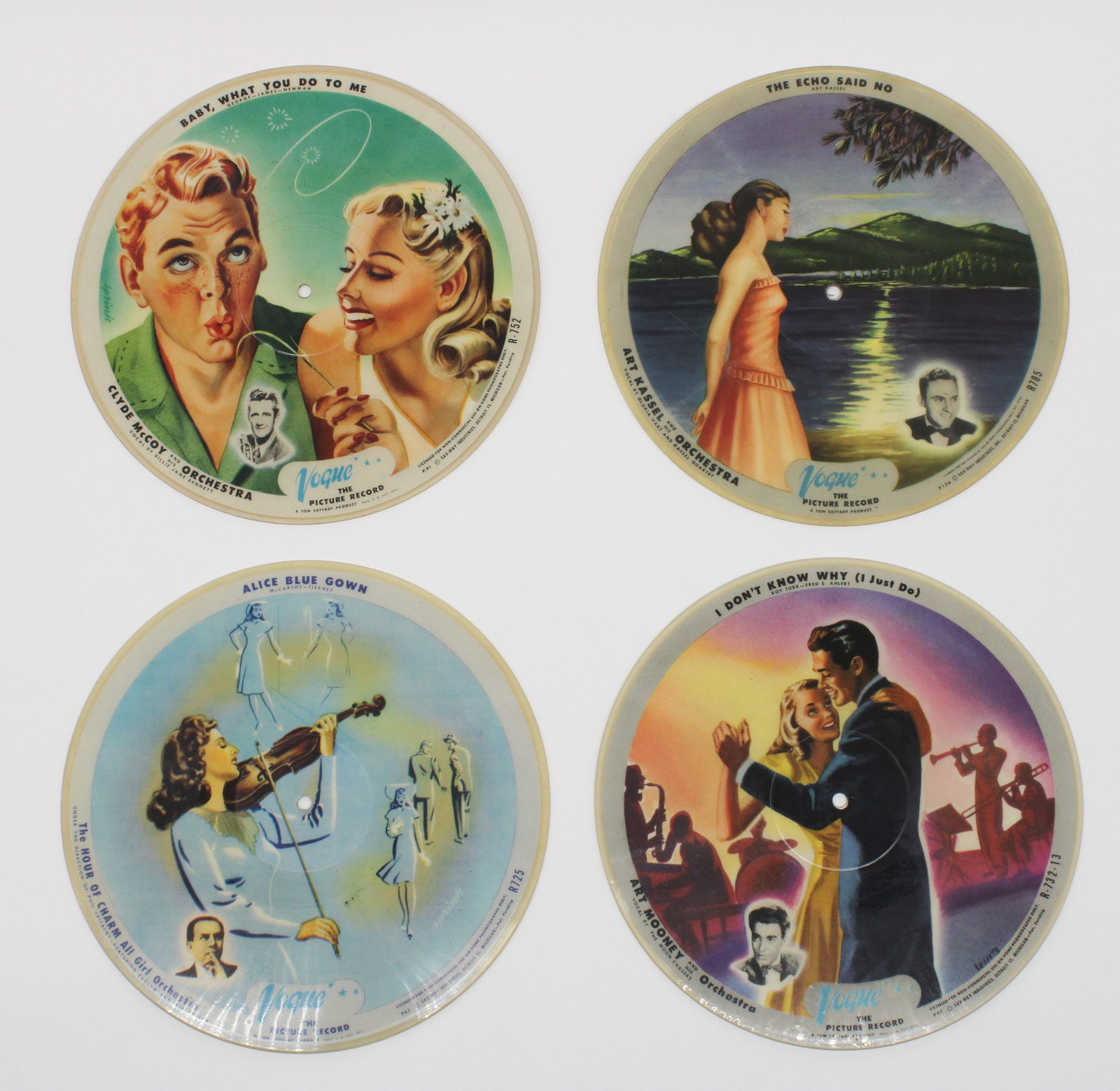 Vogue Picture Records, Group of 4 (1 of 10)