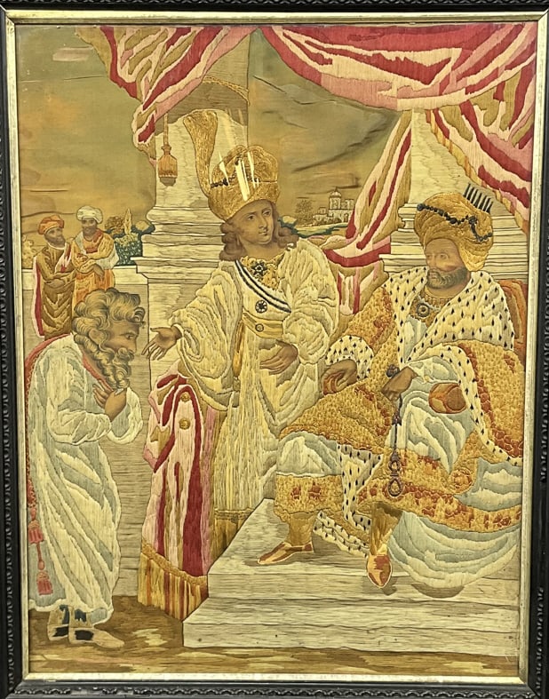 Needlework Painting, Fiber Arts (1 of 8)