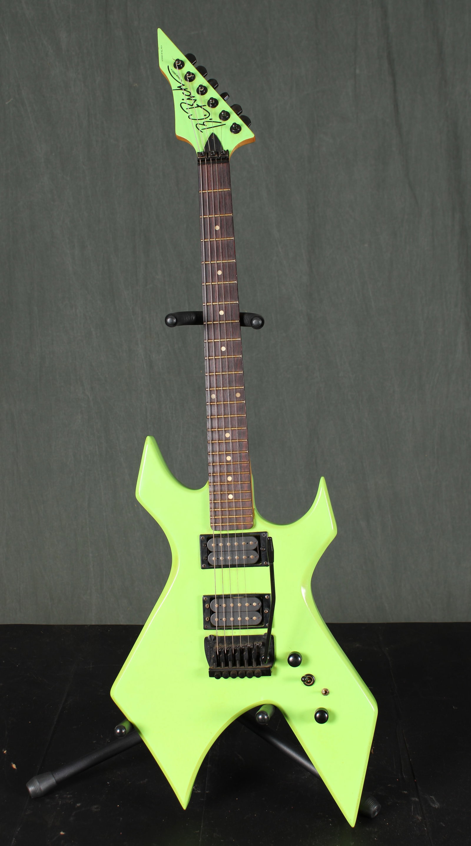 BC Rich Warlock Platinum Series Electric Guitar: BC Rich Warlock Platinum Series #21890 Size: 43" x 14" x 2.75"