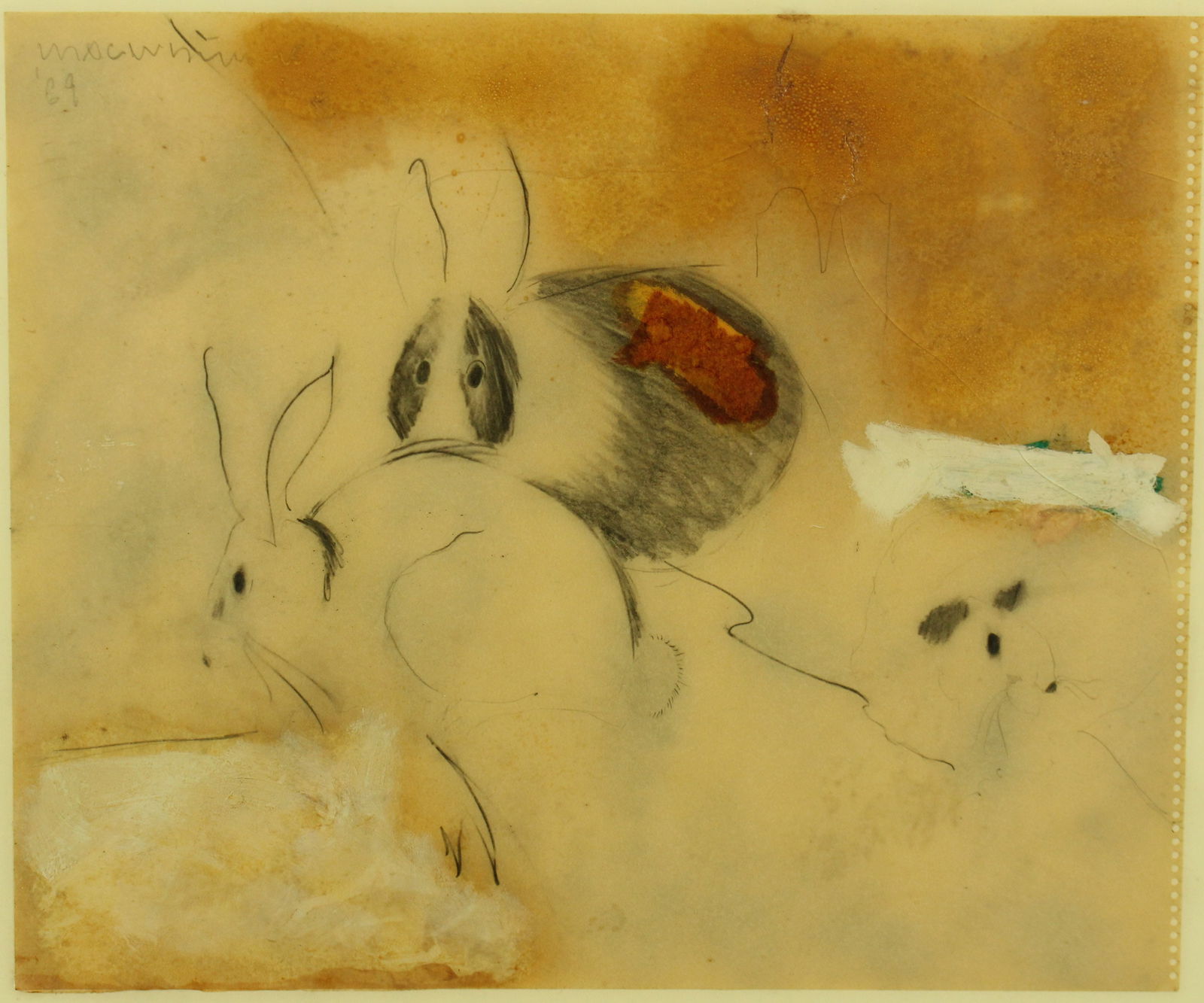 John MacWhinnie Mixed Media Drawing (1 of 7)