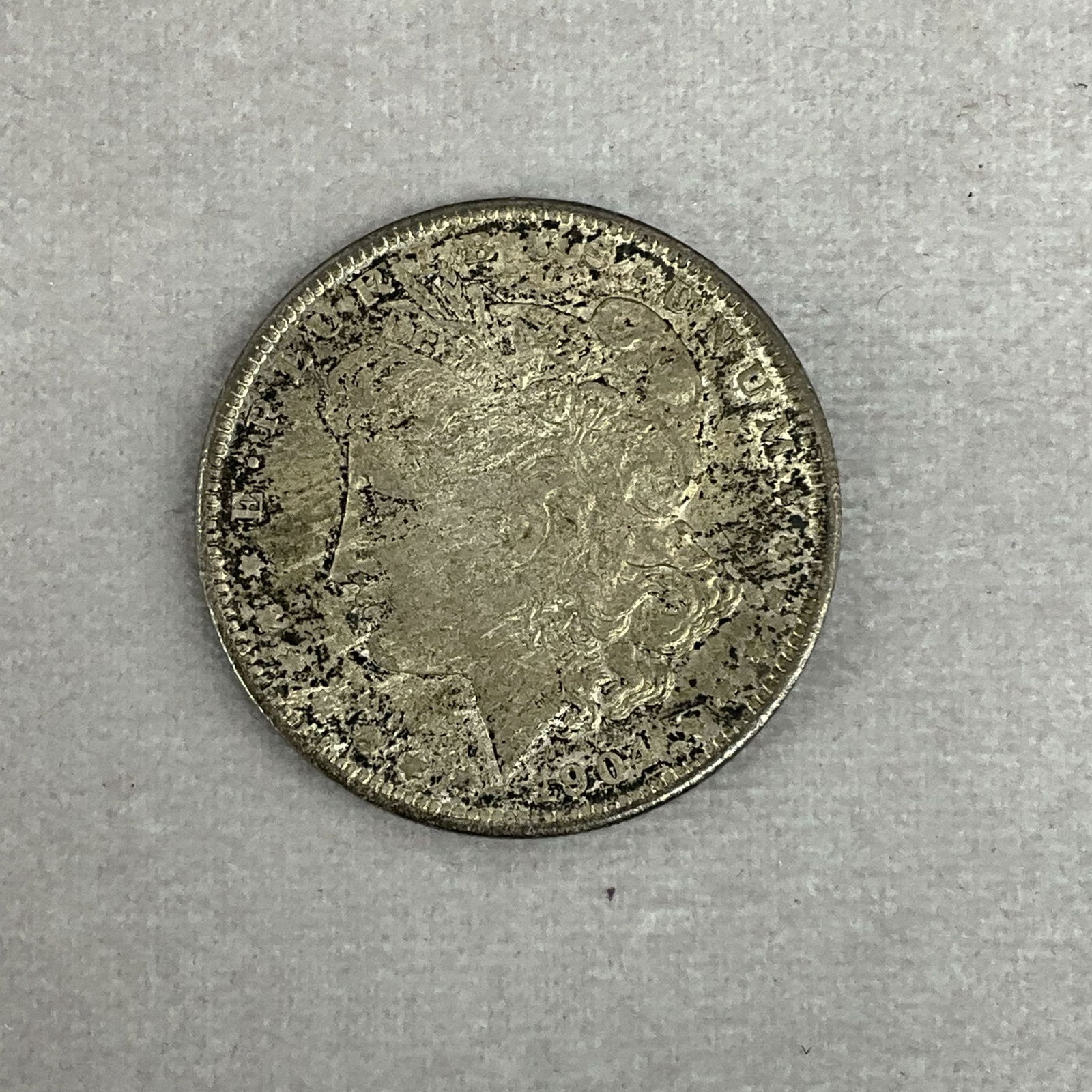 U.S. Coin Currency, Morgan Dollar, 1904 (1 of 4)