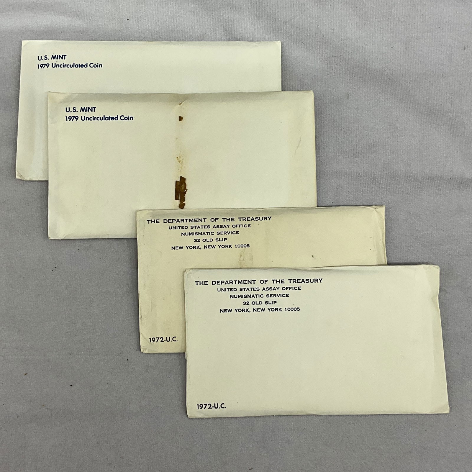 4 1970's Uncirculated U.S. Coin Currency Sets (1 of 6)