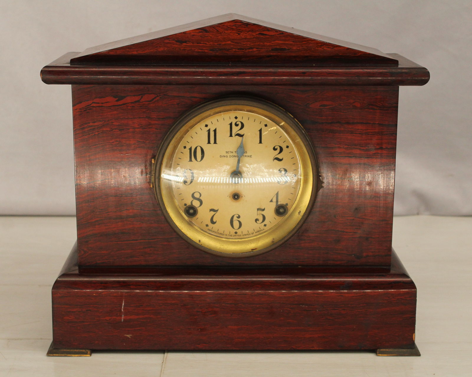 Vintage Empire Style Seth Thomas Mantle Clock (1 of 10)