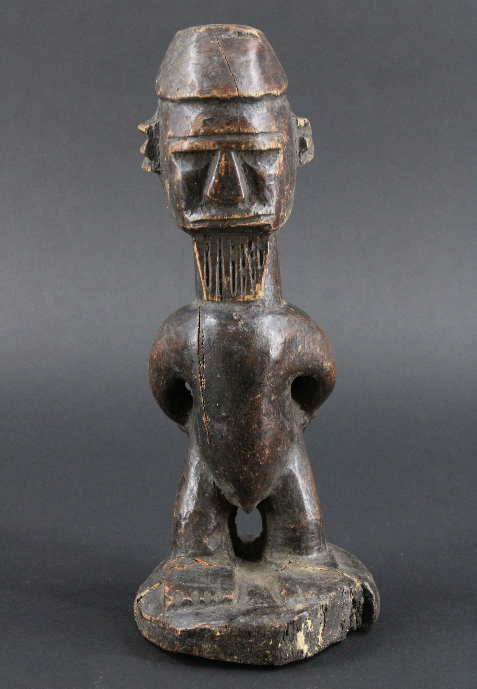 Bateke People, Figural Carved Wood Figure (1 of 7)