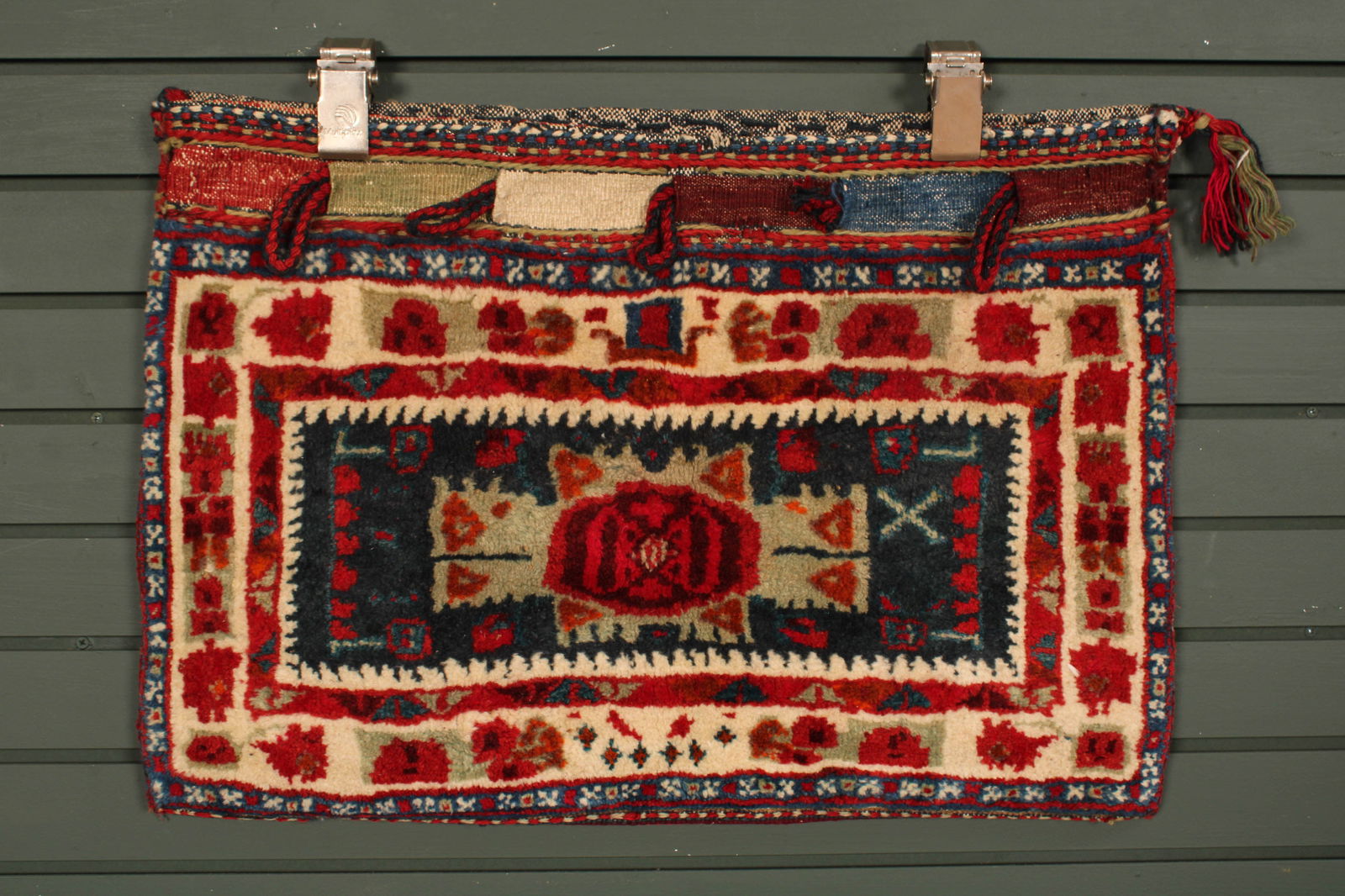 Vintage Afghan Saddle Bag, Torba (1 of 6)