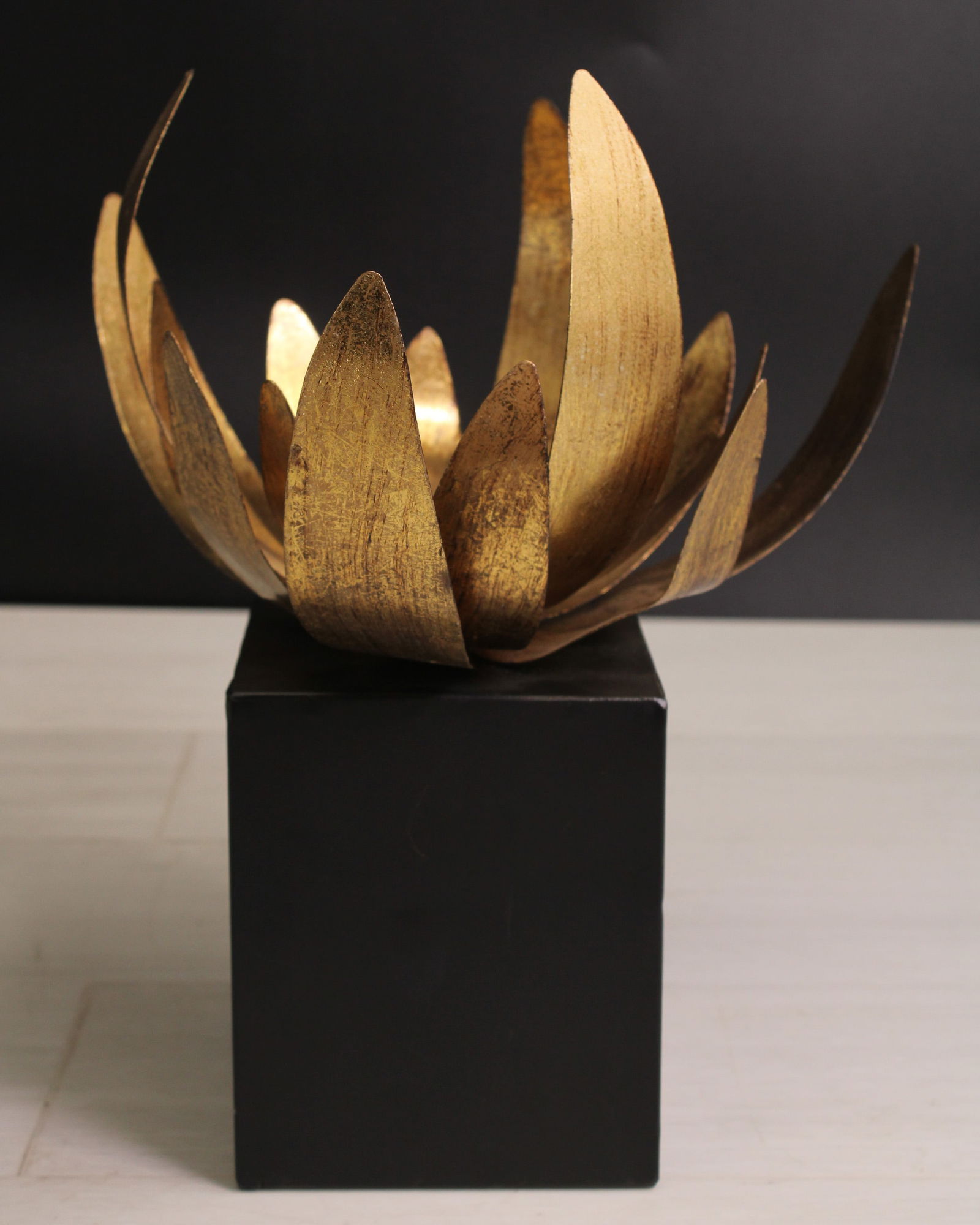 MCM Brass Floral Sculpture, IMO Jere (1 of 8)