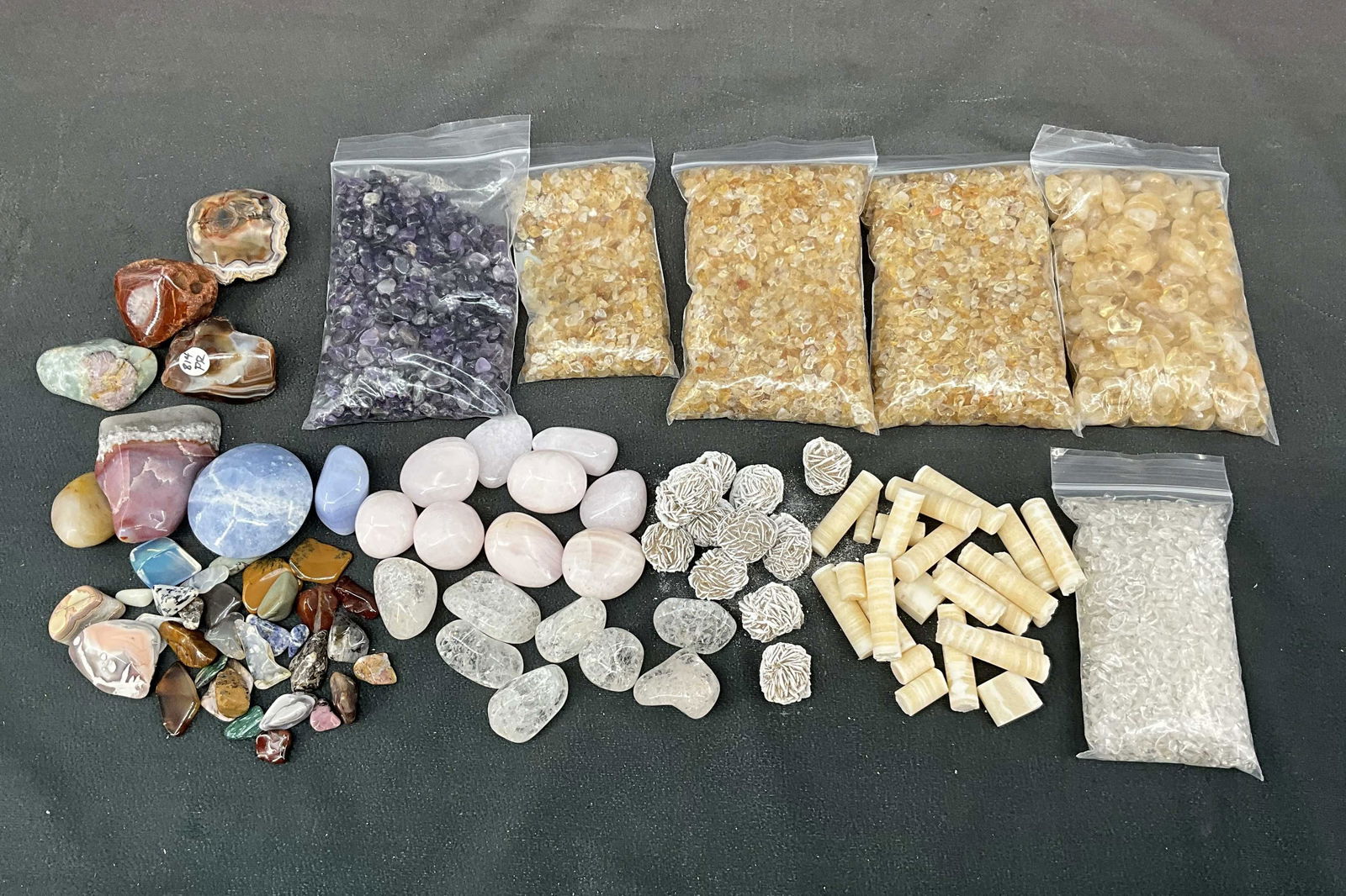 Tumbles & Minis- Mangano Calcite (1 of 14)