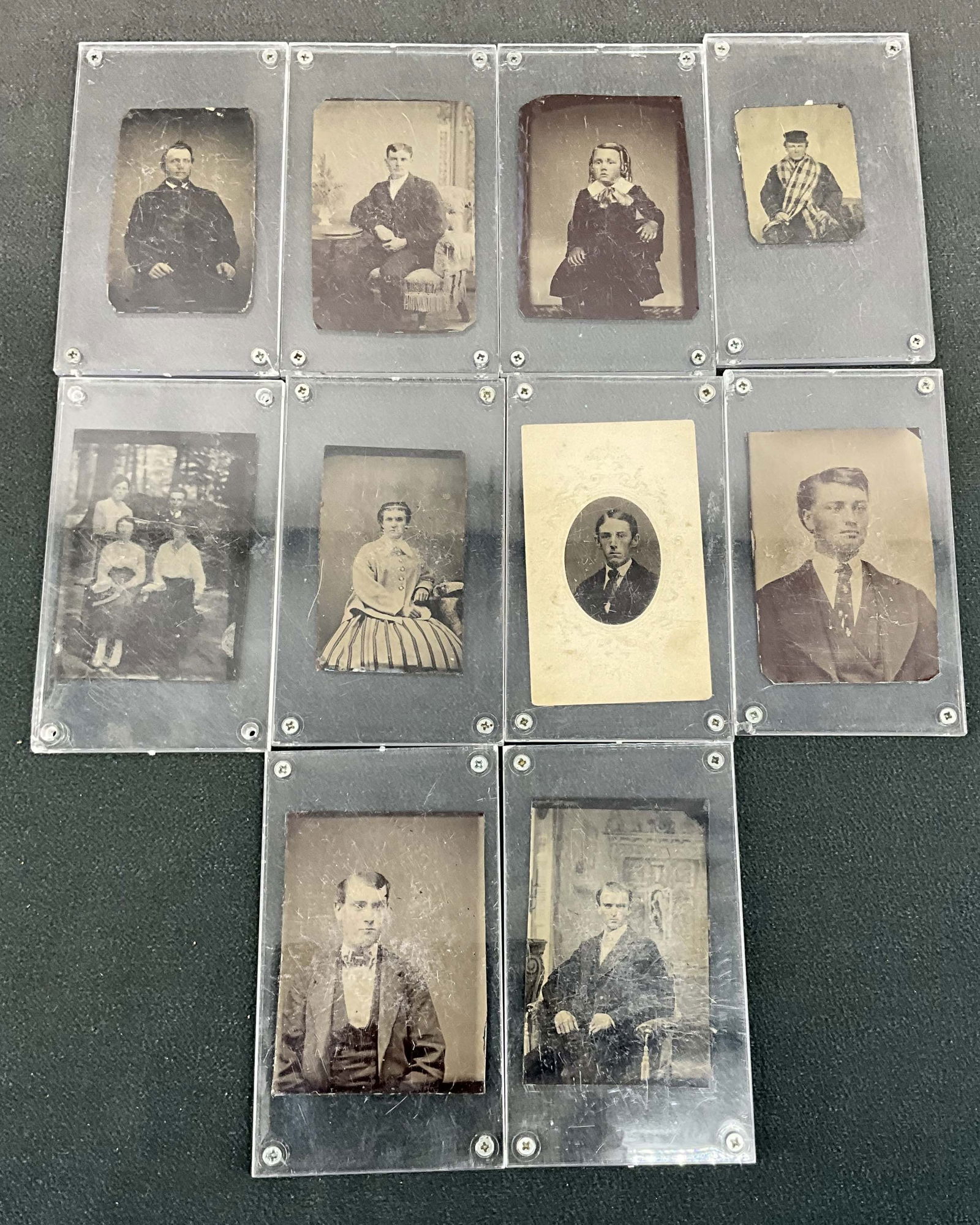 10 Tintypes In Cases (1 of 6)