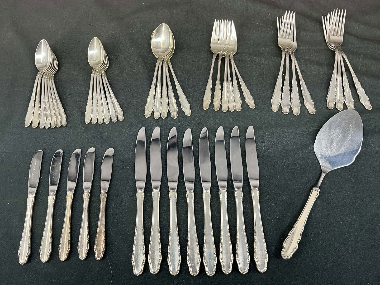 Estate Chest, Sterling Silver and Plated Flatware (1 of 17)