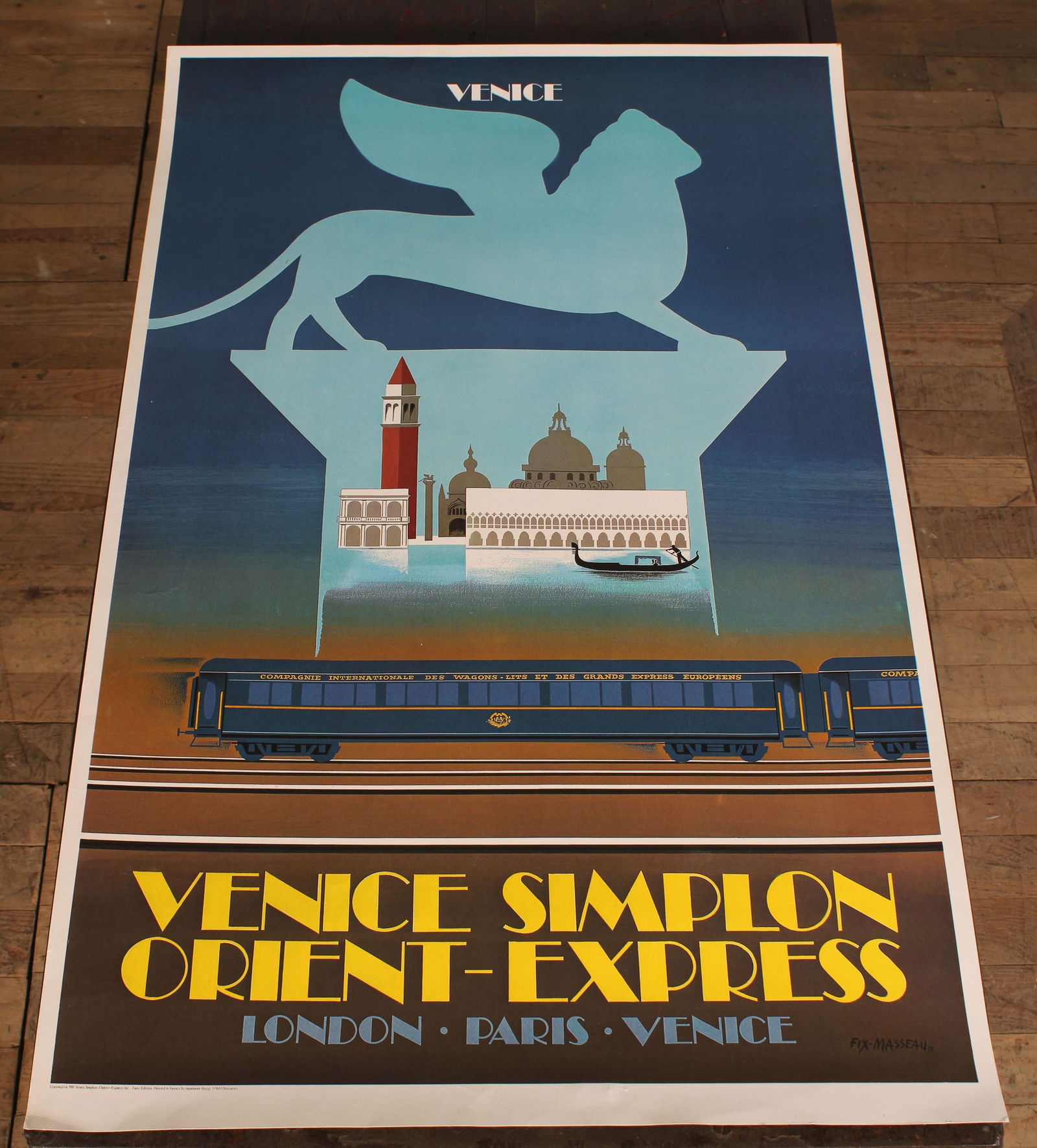 Vintage Venice-Simplon Orient-Express Poster (1 of 9)