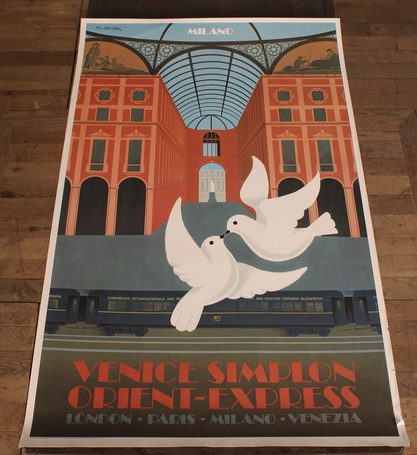 Vintage Venice-Simplon Milano Poster (1 of 9)