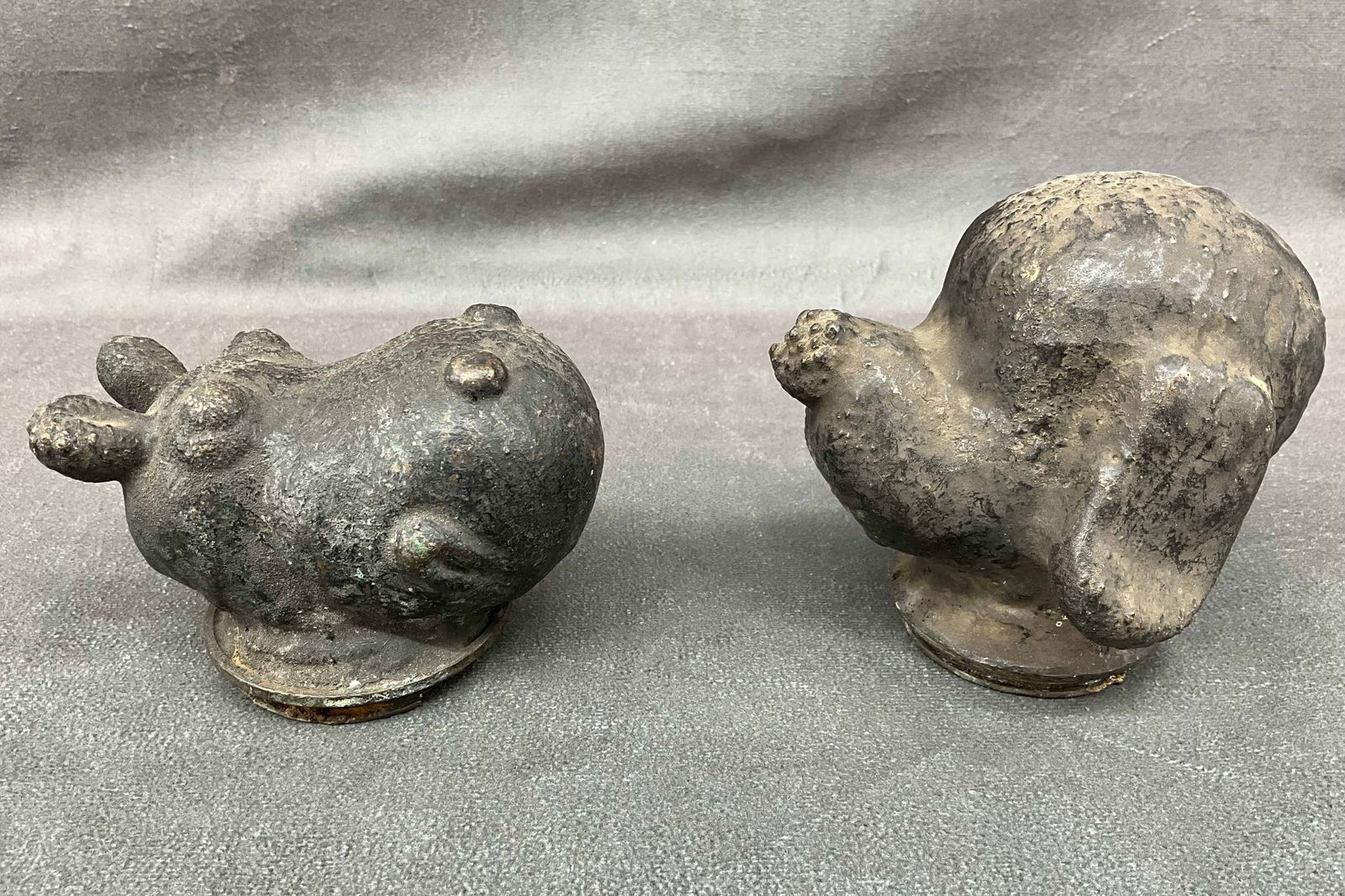 2 Vintage Industrial Doll Head Molds (1 of 7)