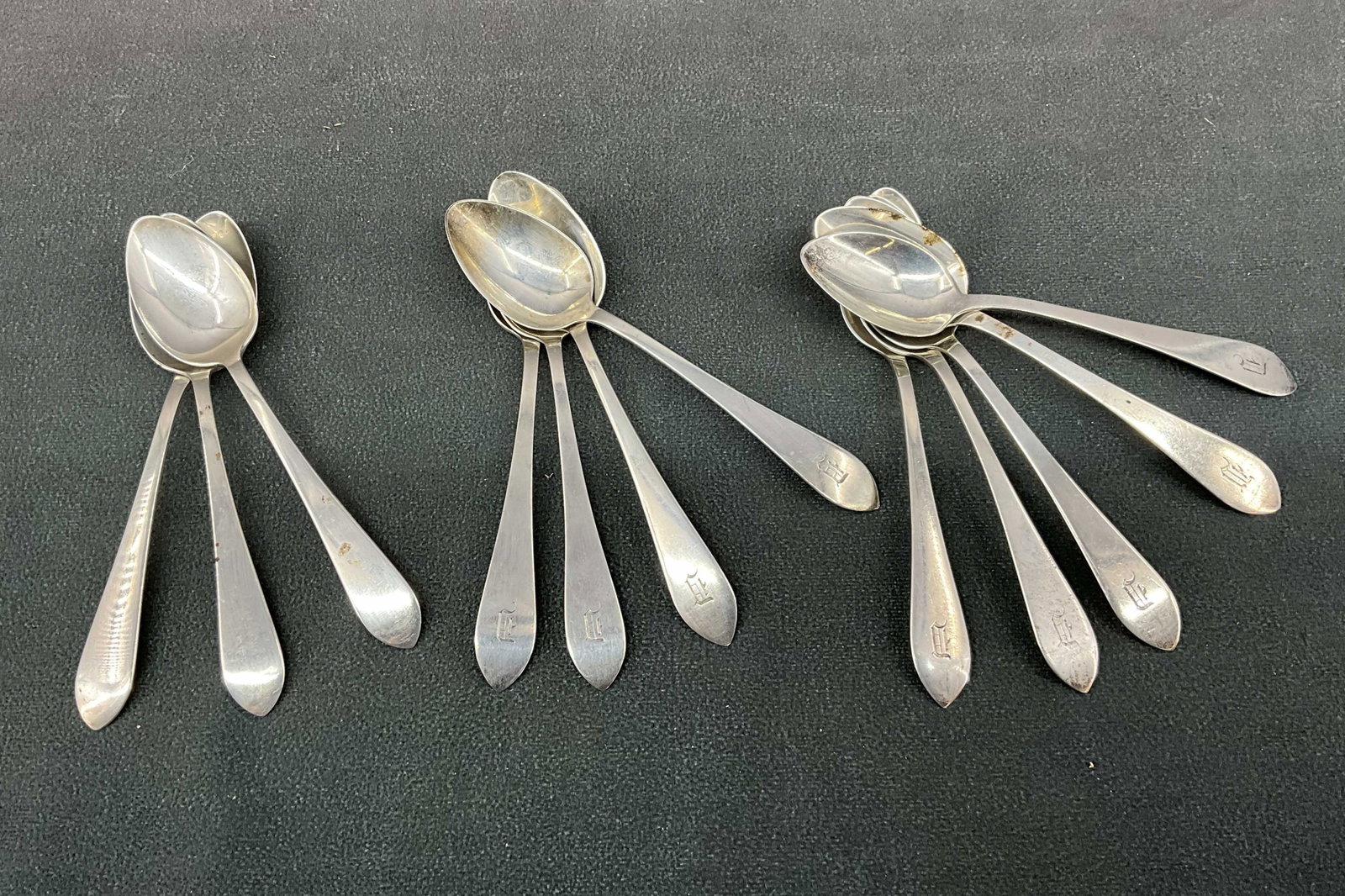 11.4 ozt Sterling Silver Spoons, 12 Count (1 of 5)