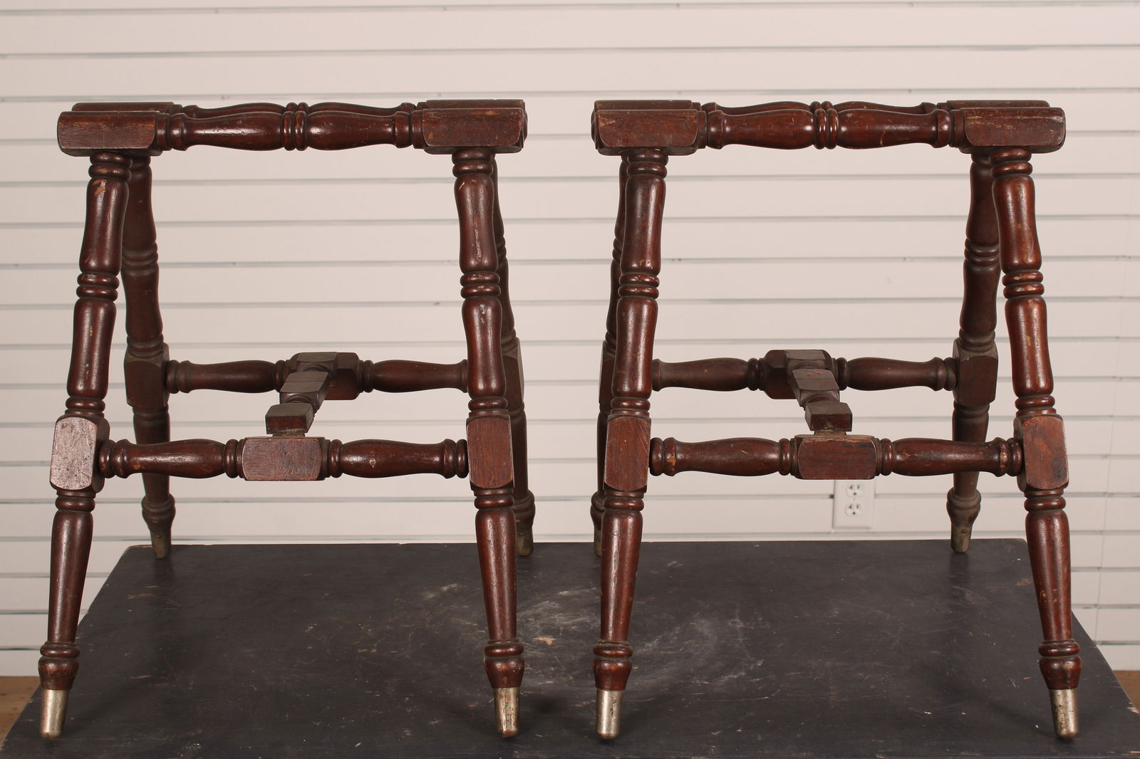 Set of 2 Antique Folding Casket Biers (1 of 5)