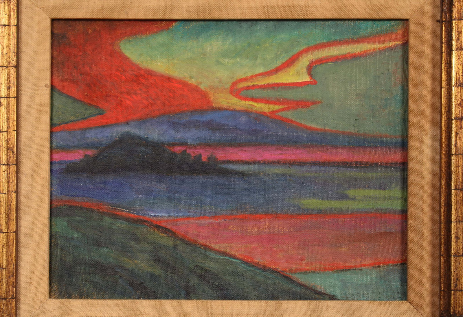 After Gabriele Munter, Sunset over Staffelsee (1 of 7)