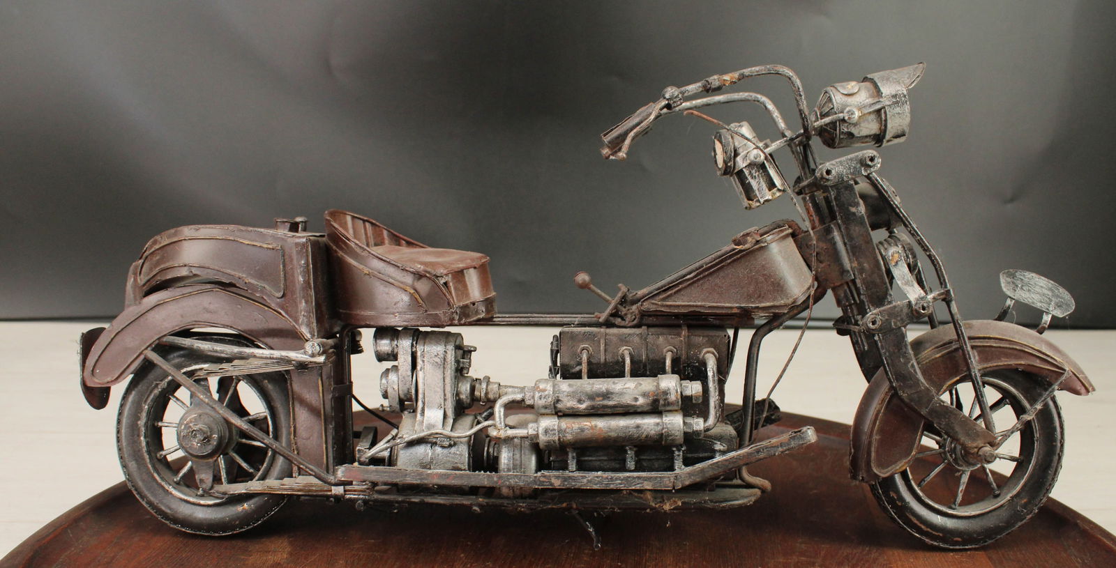 End of Workday Style Model Soft Tail Motorcycle (1 of 18)