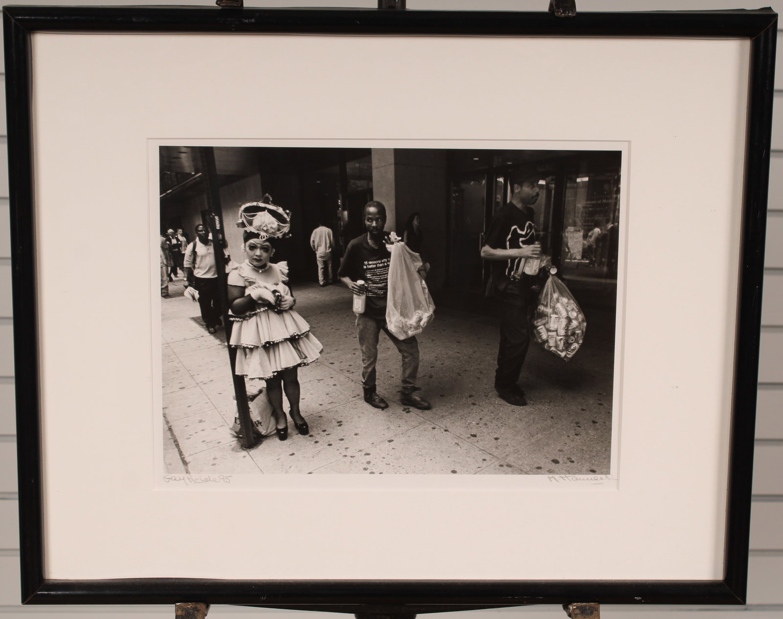 Michael Hanulak, American Photo, Gay Pride 1995: Michael Hanulak, American Photo, Gay Pride 1995. Size: frame 17"H x 21"W sight 10"H x 13.5"W
