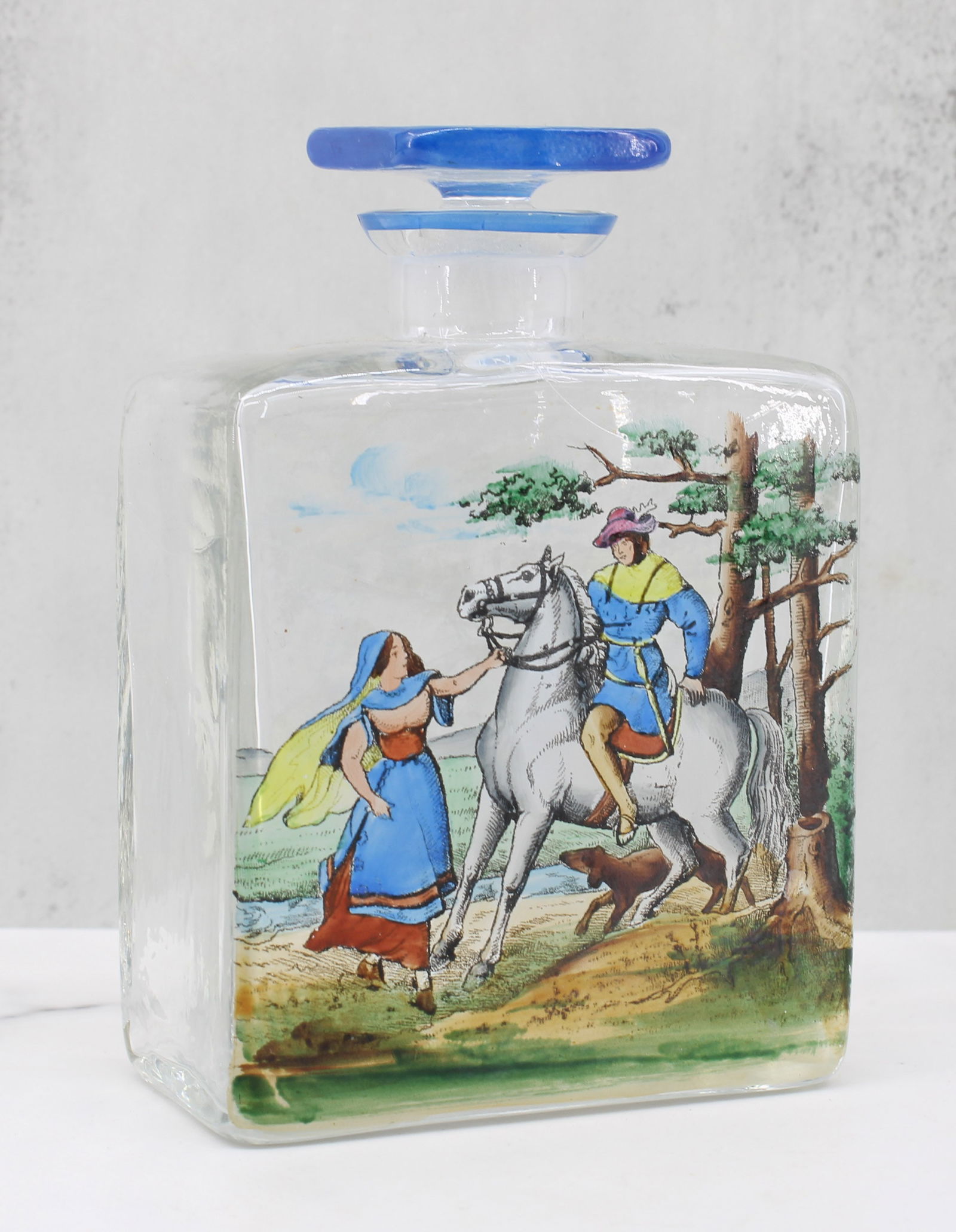 Painted Glass Parfum Bottle (1 of 7)