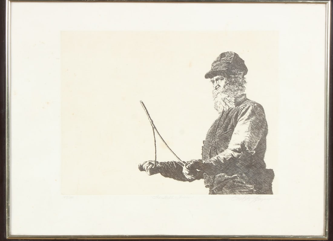 The Well Wisher Lithograph by Curtis Hooper (1 of 6)