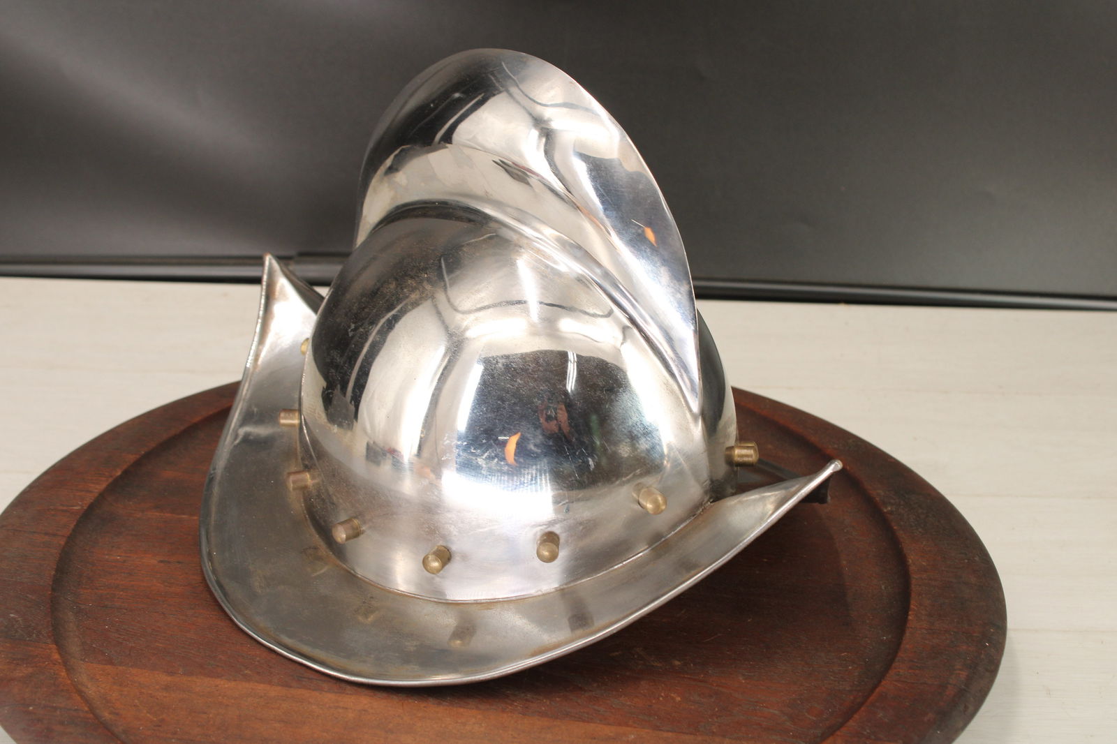Replica Comb Morion Helmet, Conquistador (1 of 8)