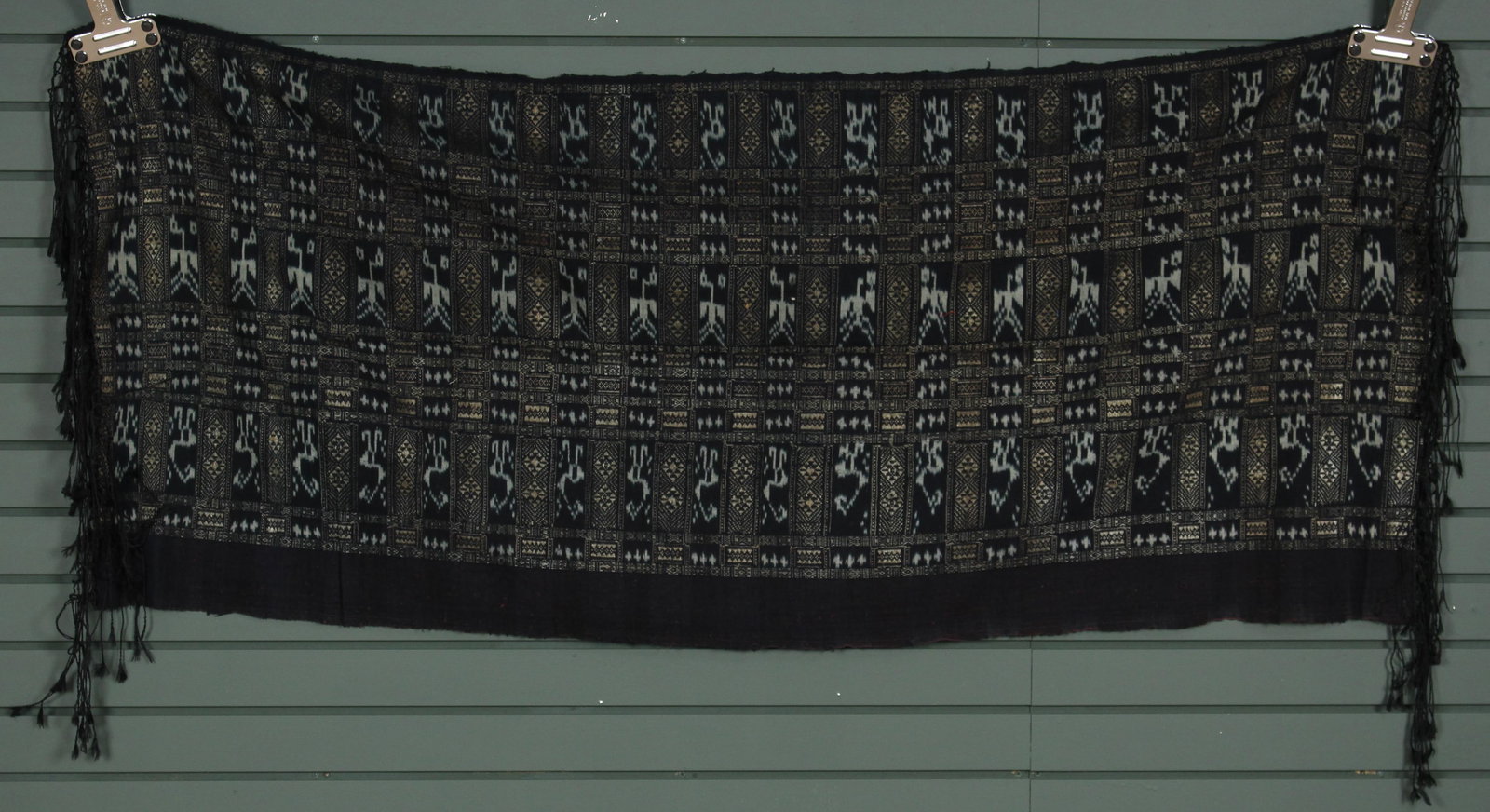 A Fine Example of Laotian Woven Ikat Textile (1 of 7)