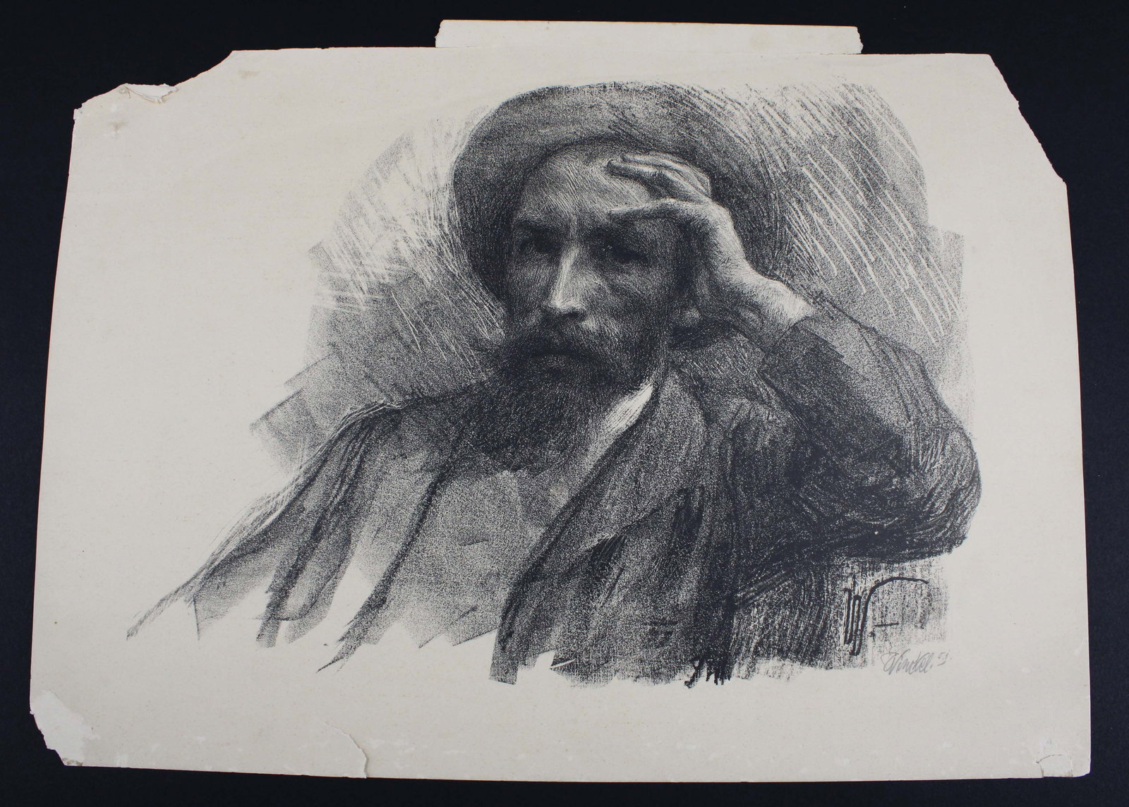 Richard Winckel Drypoint Etching, Signed (1 of 9)