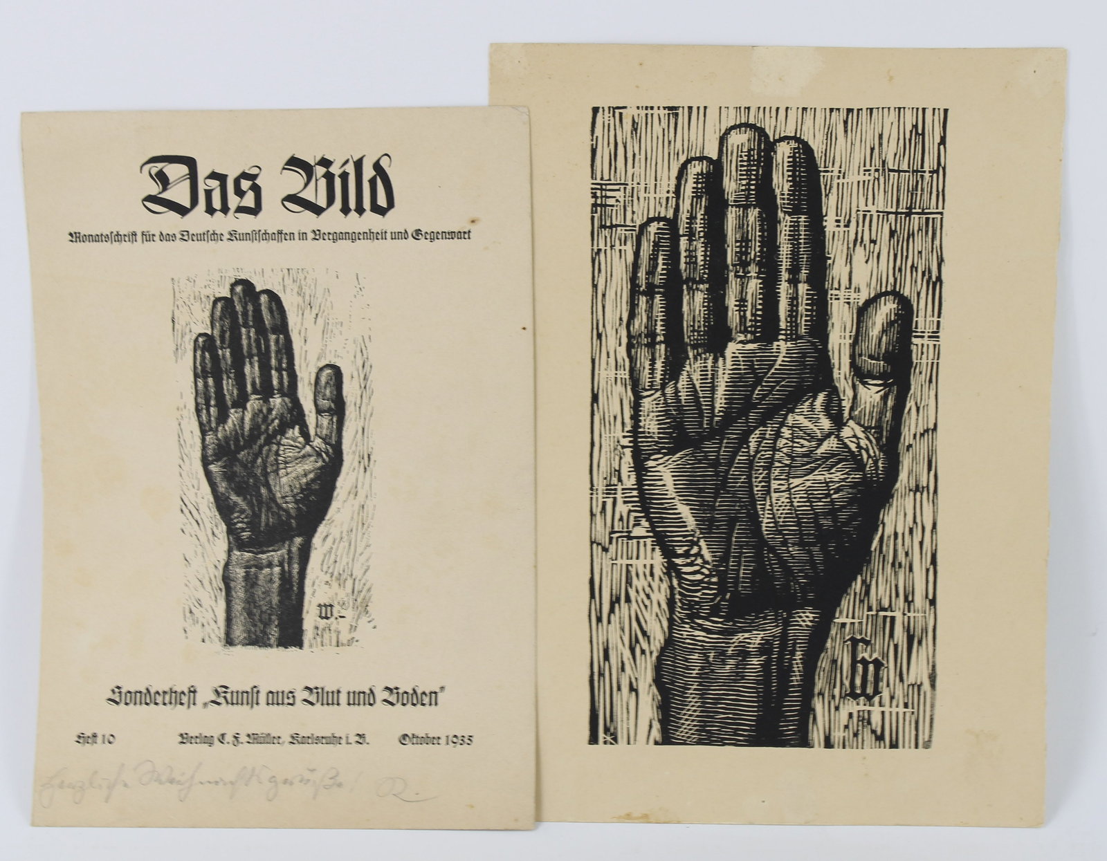 Richard Winckel Signed Ephemera (1 of 4)