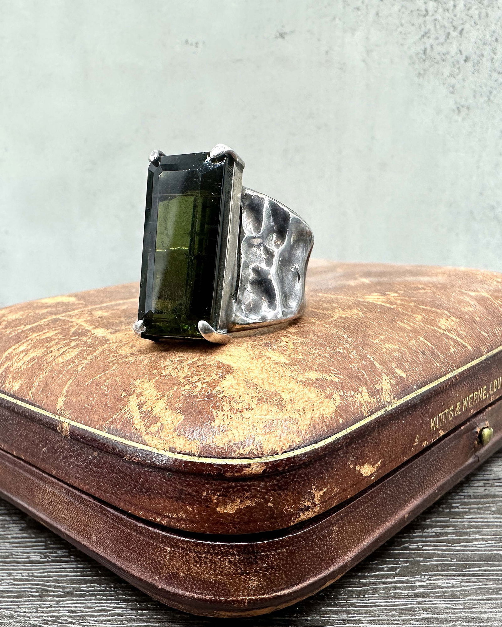 Tourmaline & Sterling Silver Ring (1 of 12)