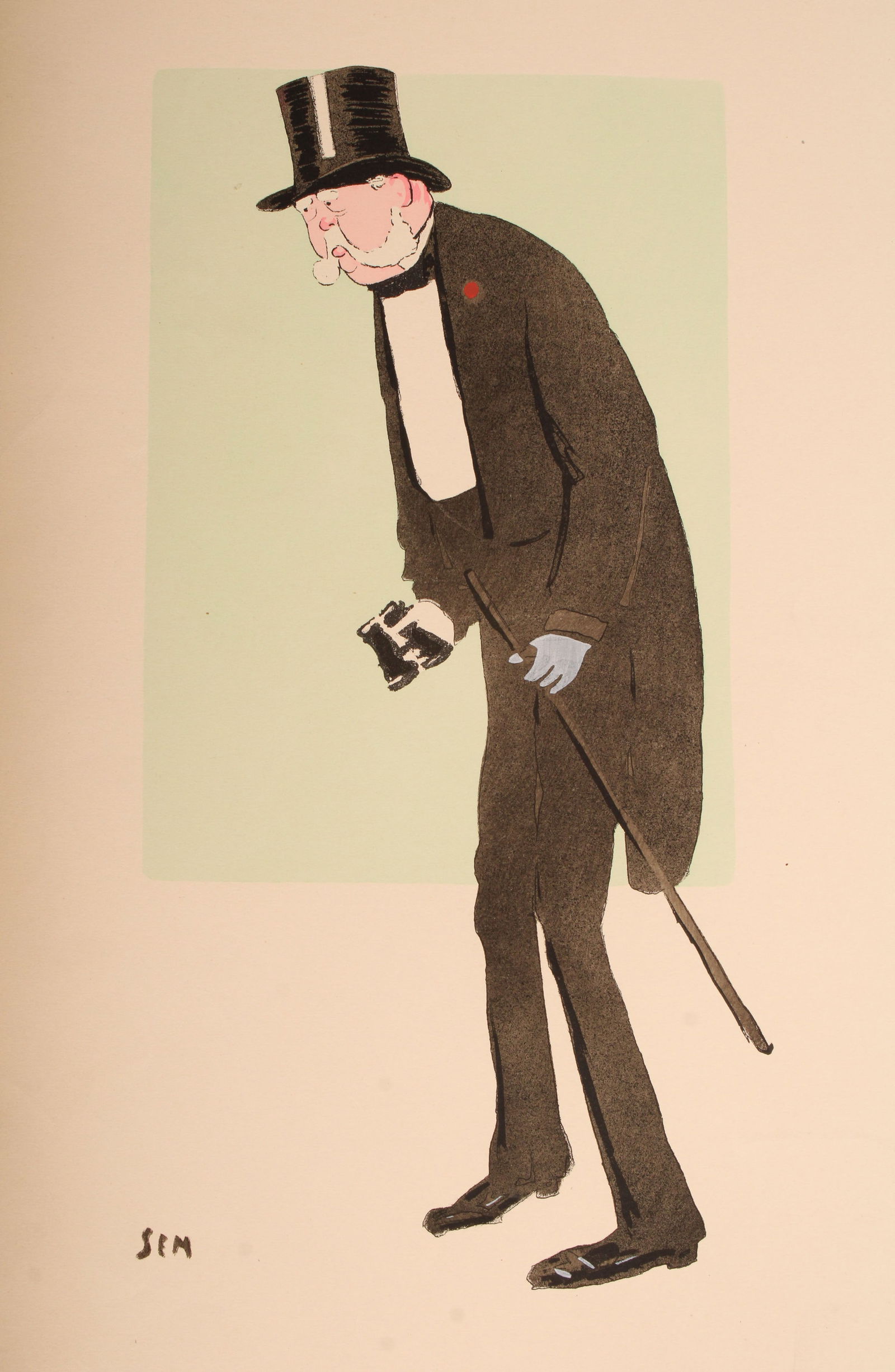 SEM, Georges Goursat, French Society Caricature (1 of 4)