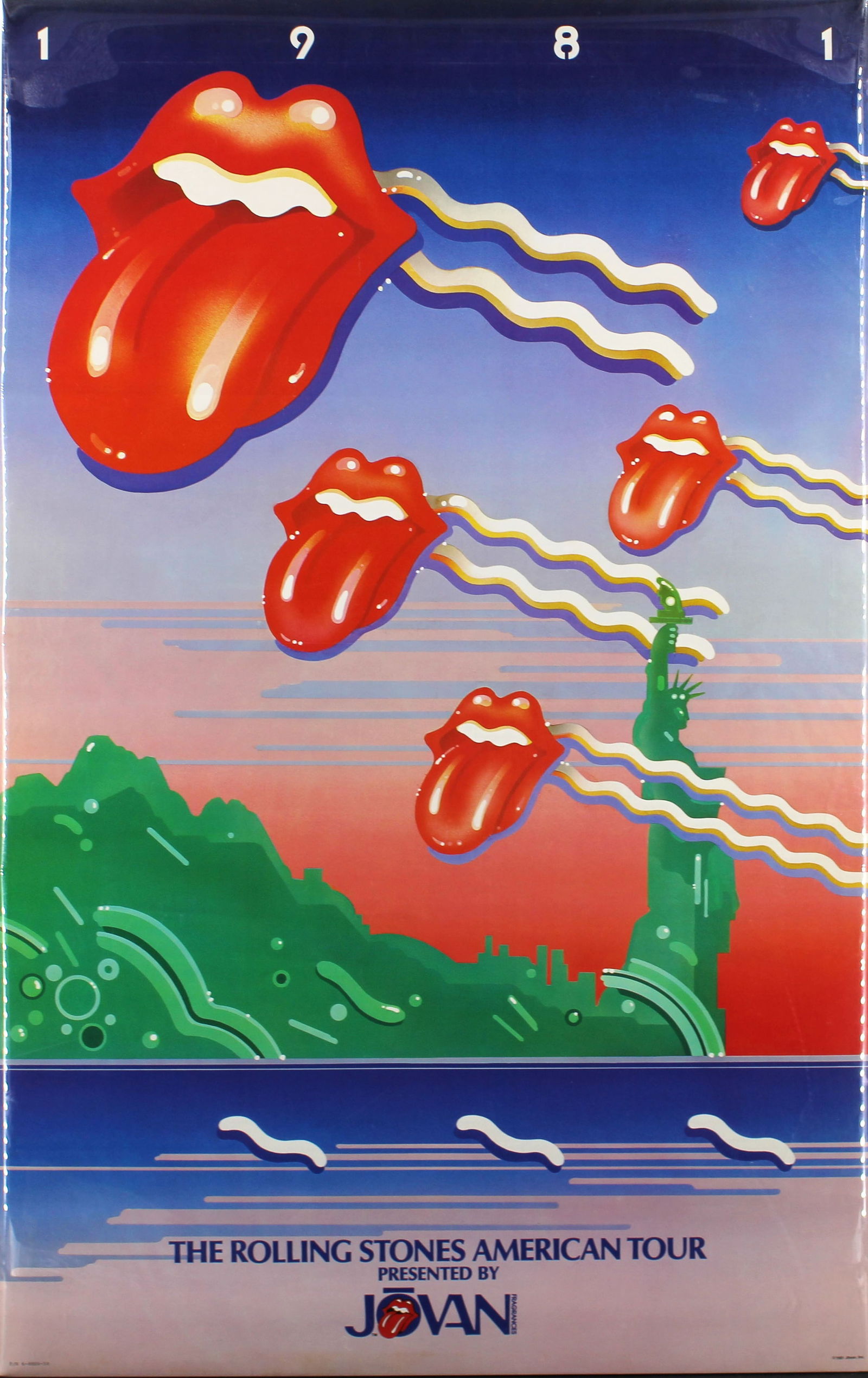 1981 Rolling Stones American Tour Poster (1 of 4)