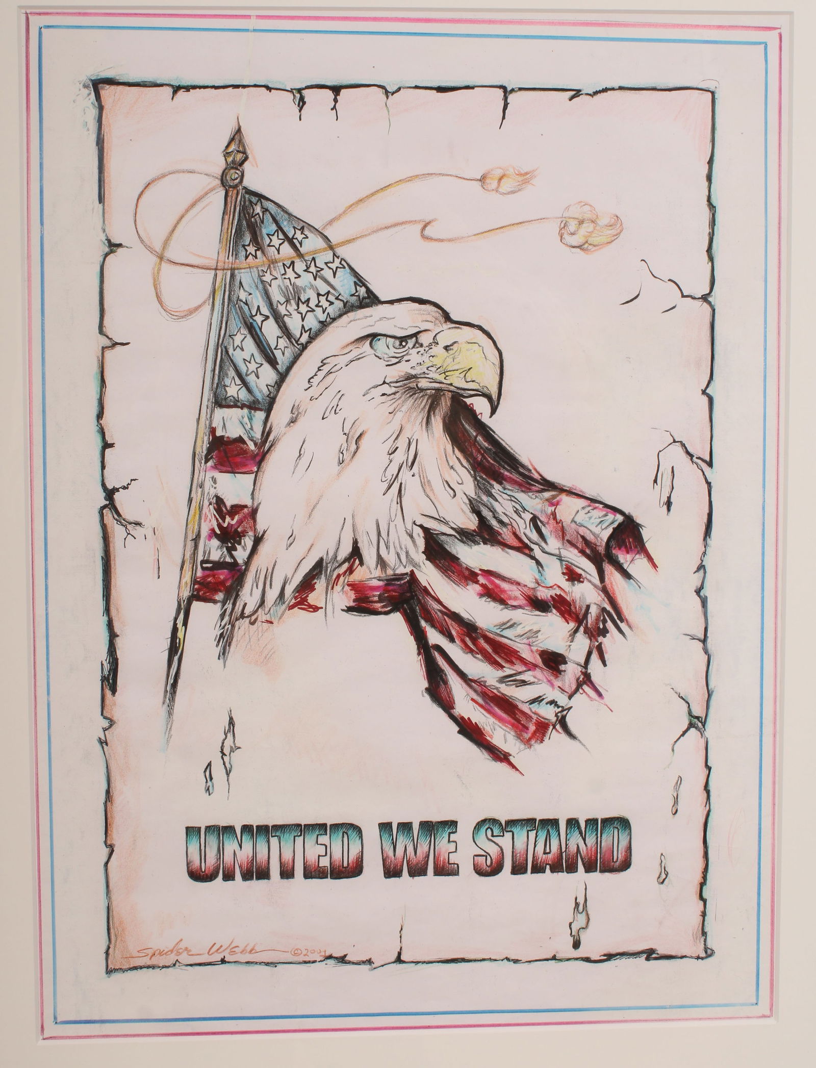 United We Stand, Tattoo Flash Spider Webb 2001 (1 of 7)