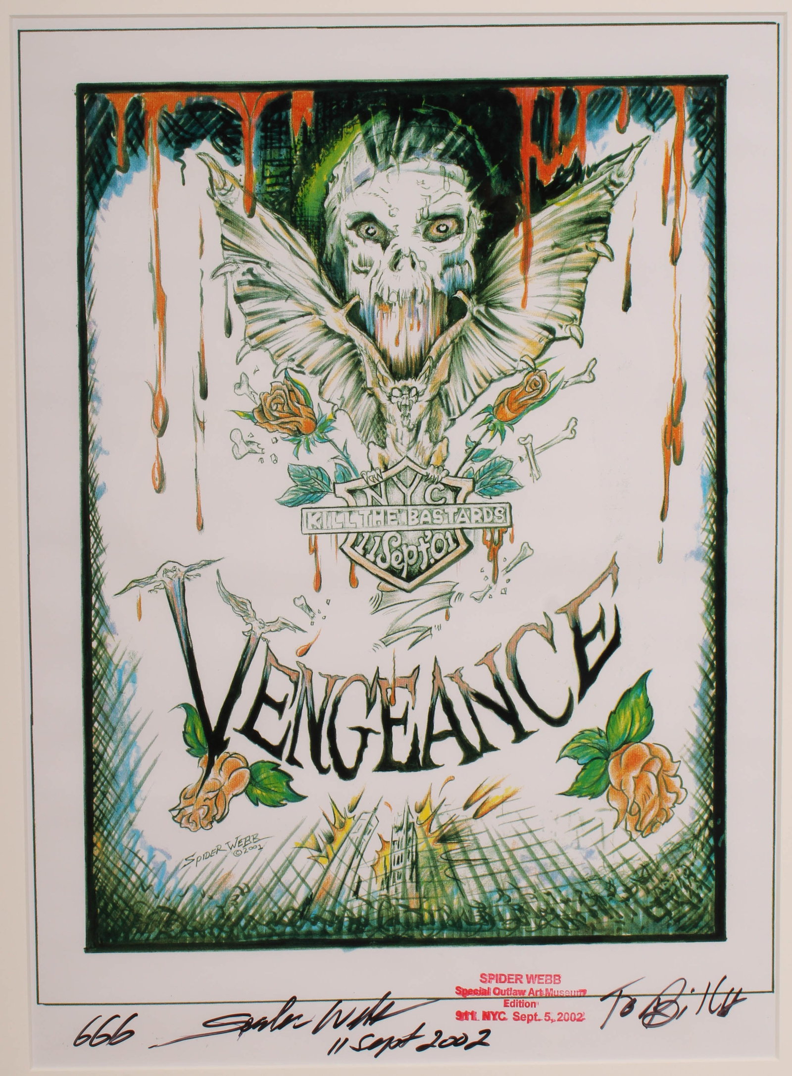 Spider Webb, Special Outlaw Art Museum Poster (1 of 9)