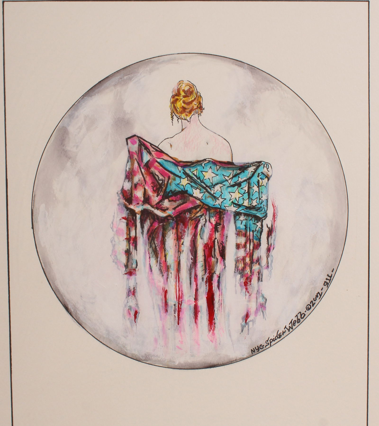 Spider Webb, Original Tattoo Flash, 2001 (1 of 6)