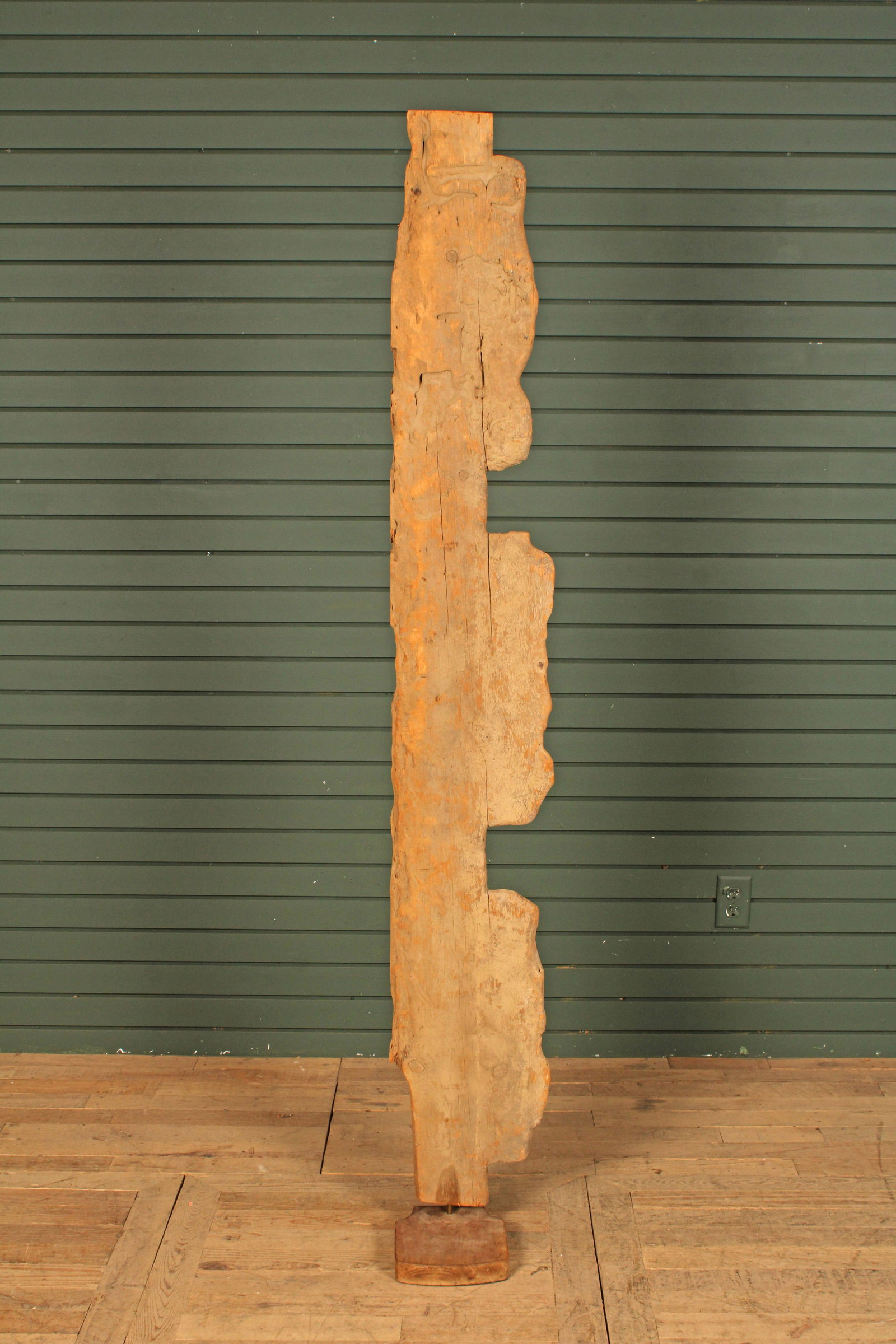 Found Object Wood Sculpture (1 of 7)