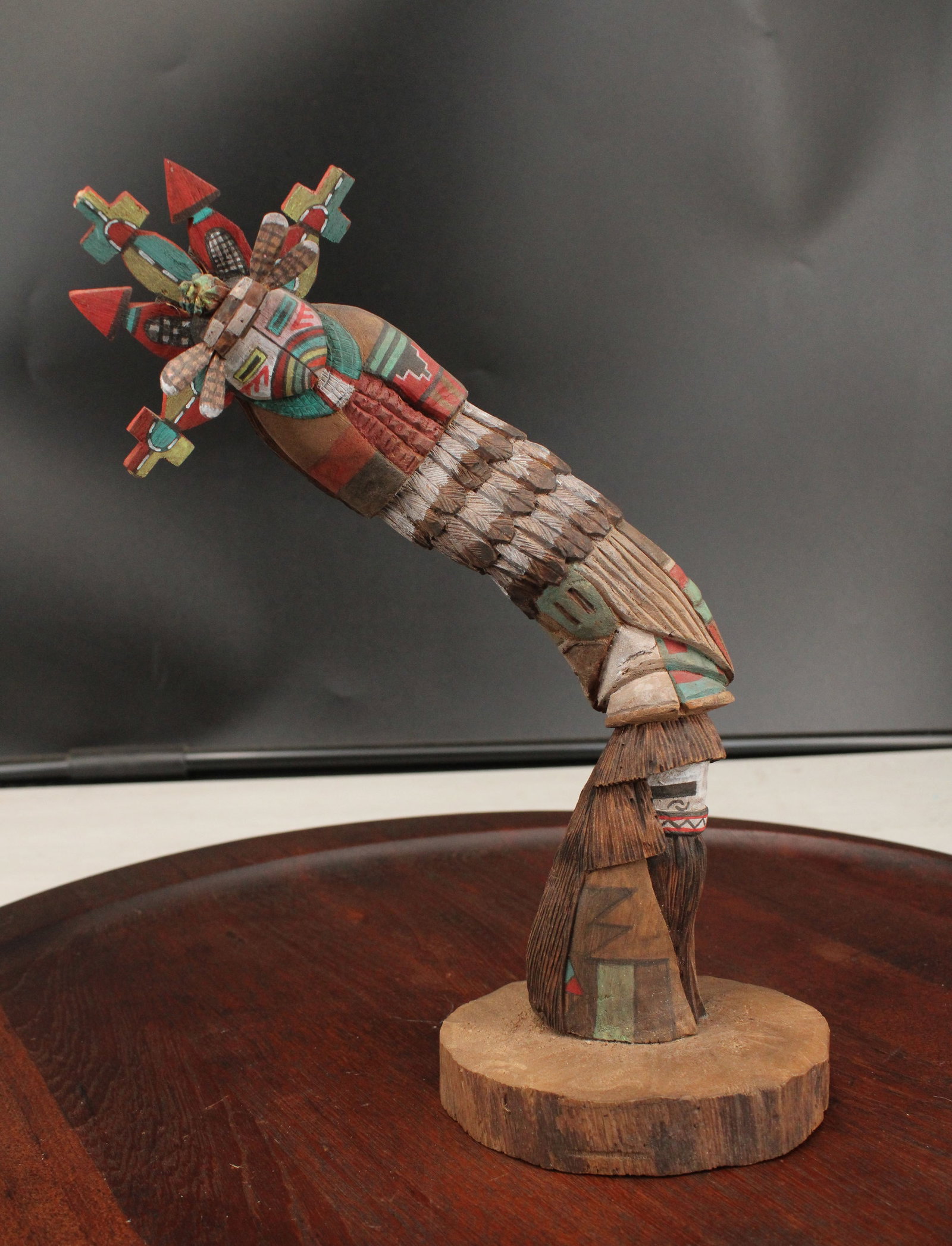 Ernest Chapella, Hopi Shalako Kachina: Ernest Chapella, Hopi Salako Kachina. Signed on bottom. Size: 10"H x 7.5"W x 4"D